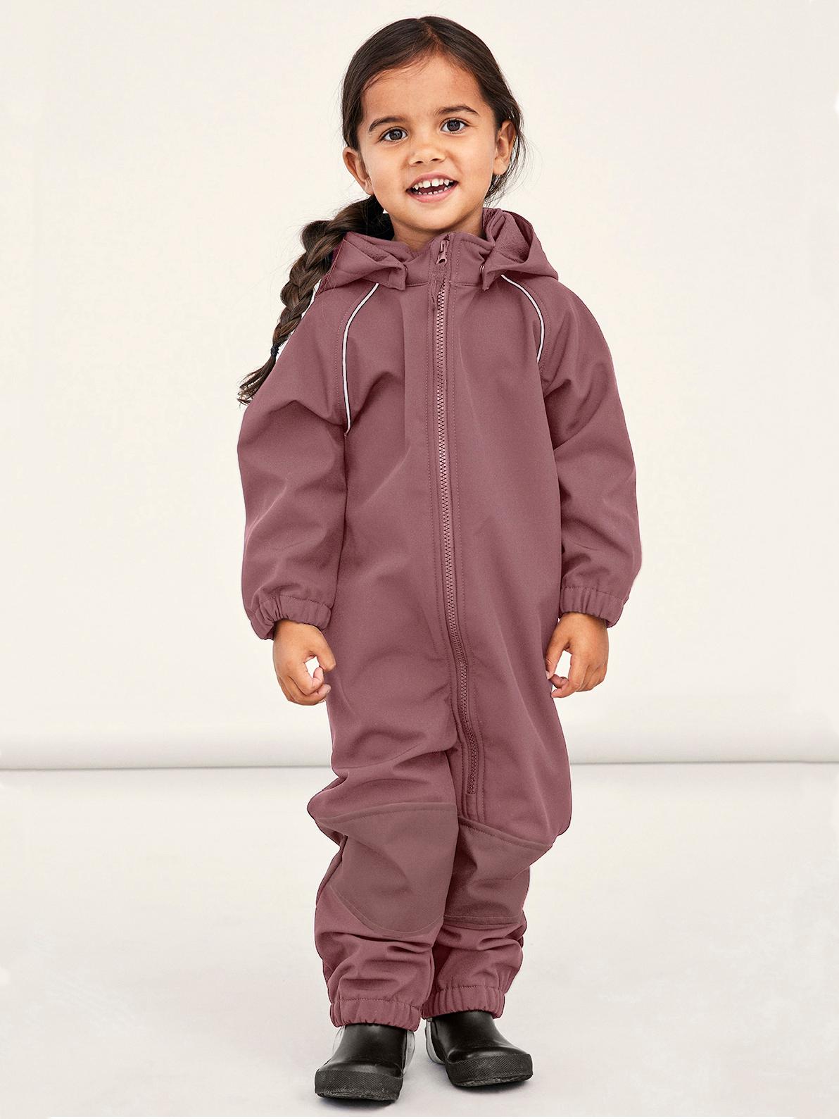Name It Lasten Softshellhaalari, Alfa Suit Solid Vanharoosa