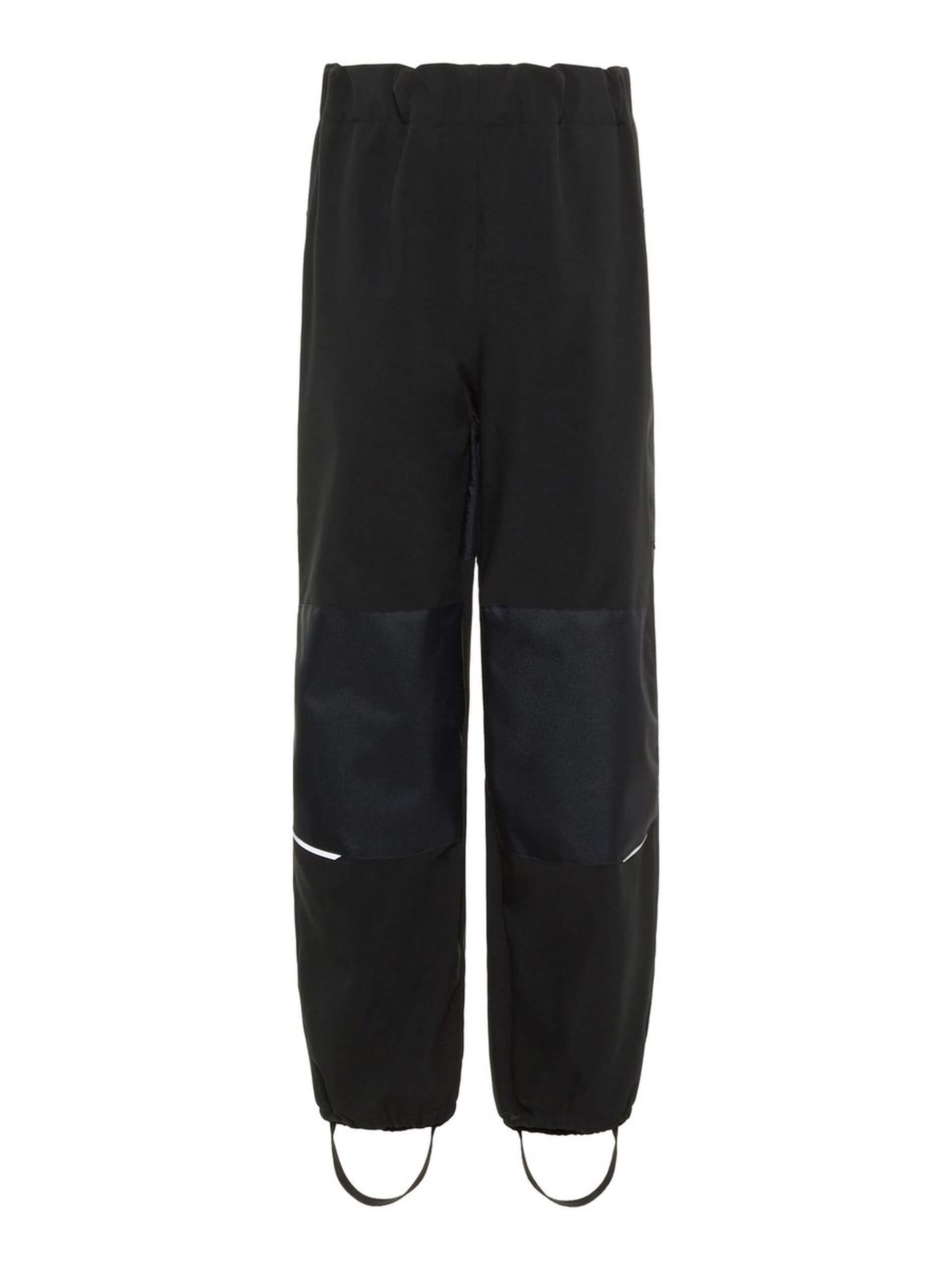 name-it-lasten-softshellhousut-alfa-solid-musta-1
