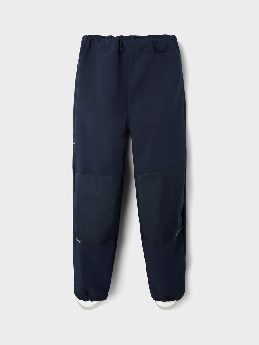 name-it-lasten-softshellhousut-alfa-solid-tummansininen-1
