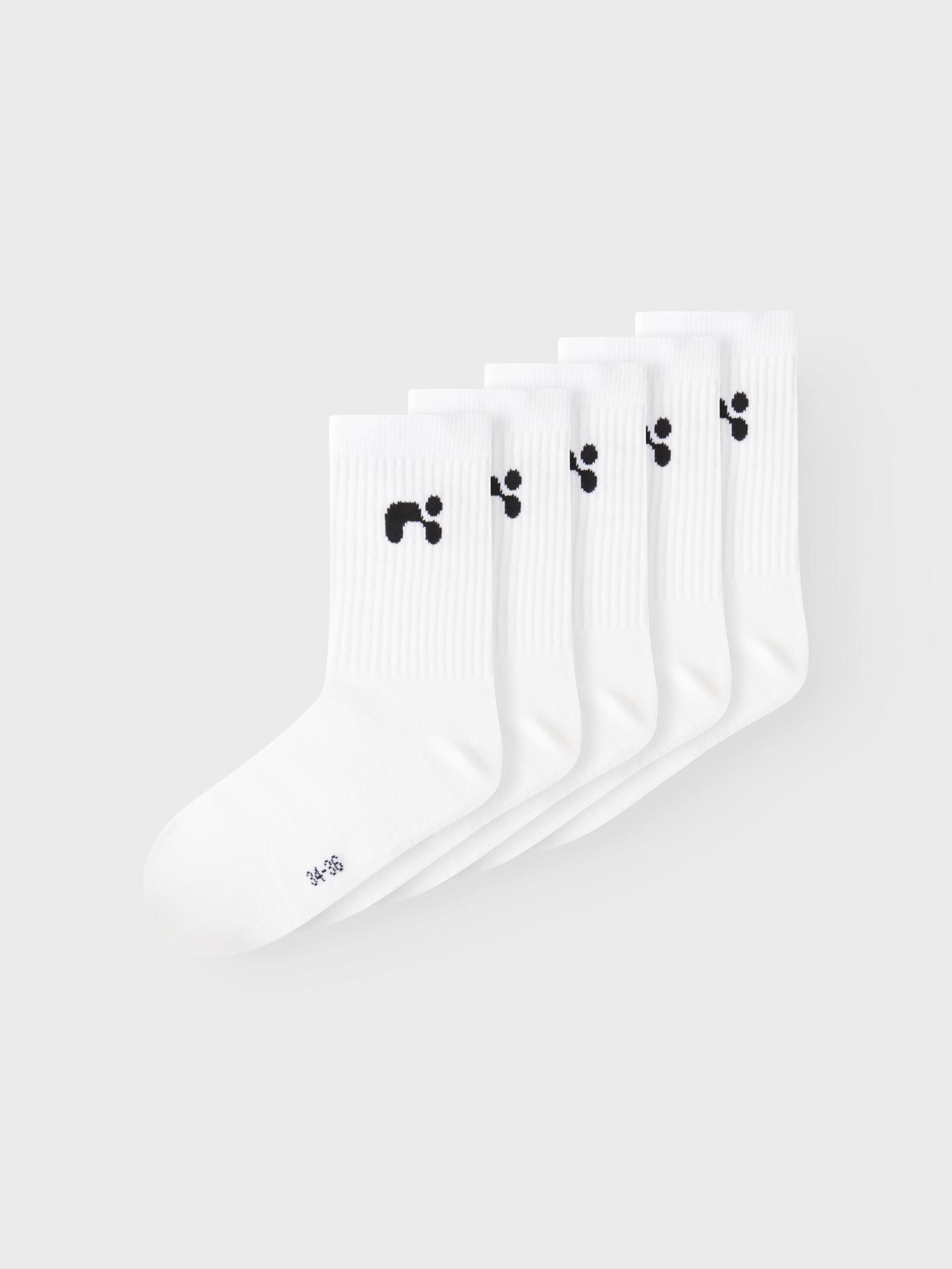 name-it-lasten-sukat-nknlaris-5p-sock-valkoinen-1