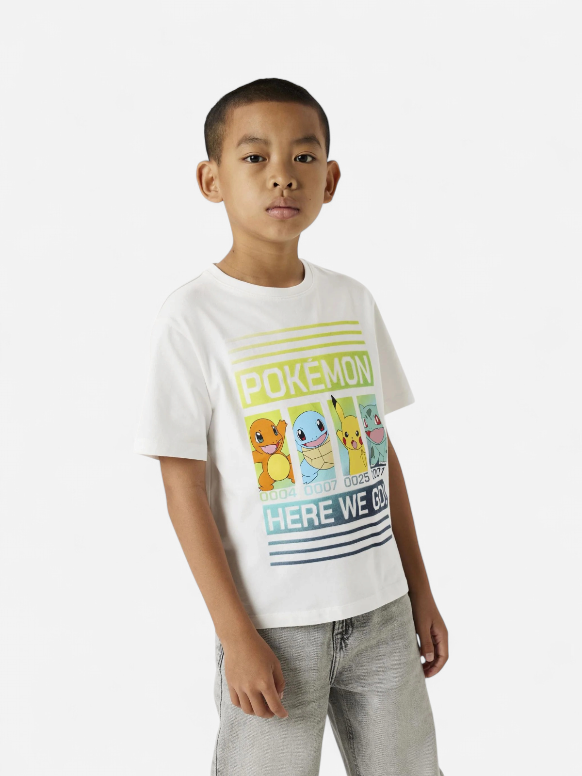 Name It lasten t-paita, NKMMABR POKEMON REG SS TOP Valkoinen - Kekäle.fi
