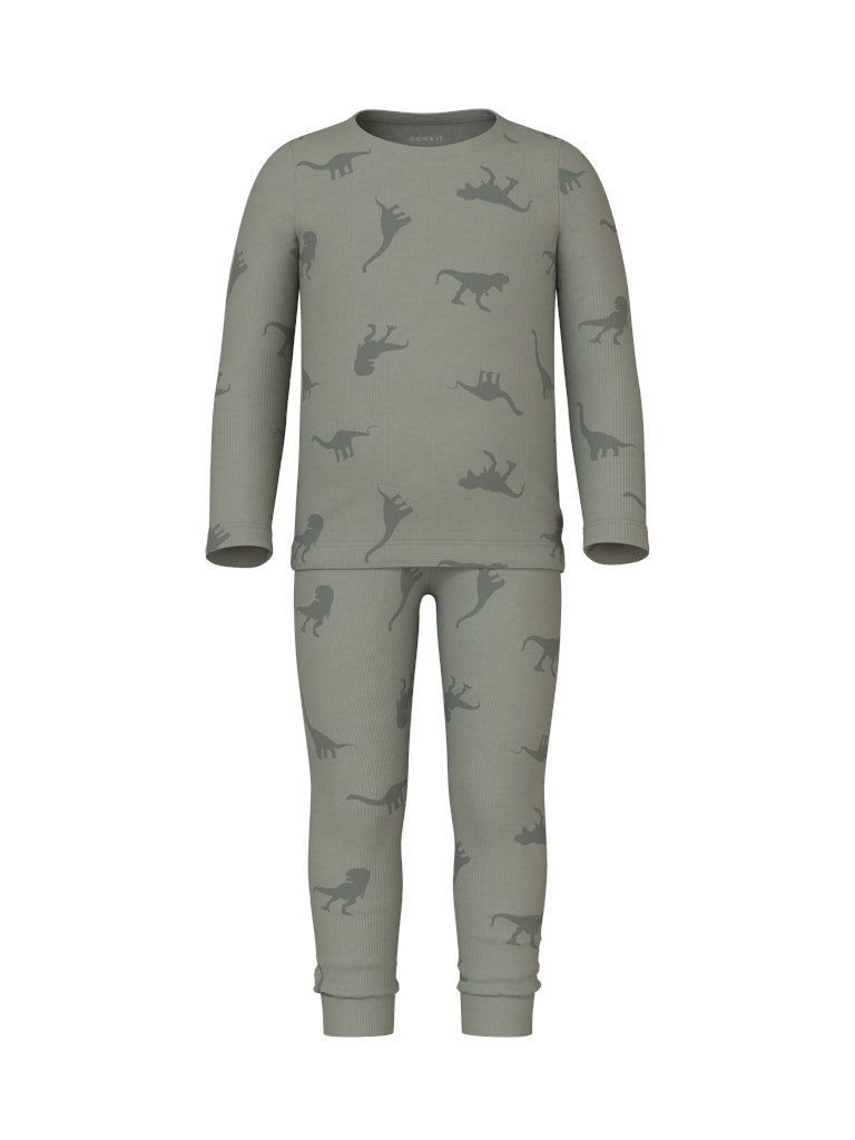 name-it-lasten-yoasu-nmmnightset-agave-green-dino-rib-armeijanvihrea-1