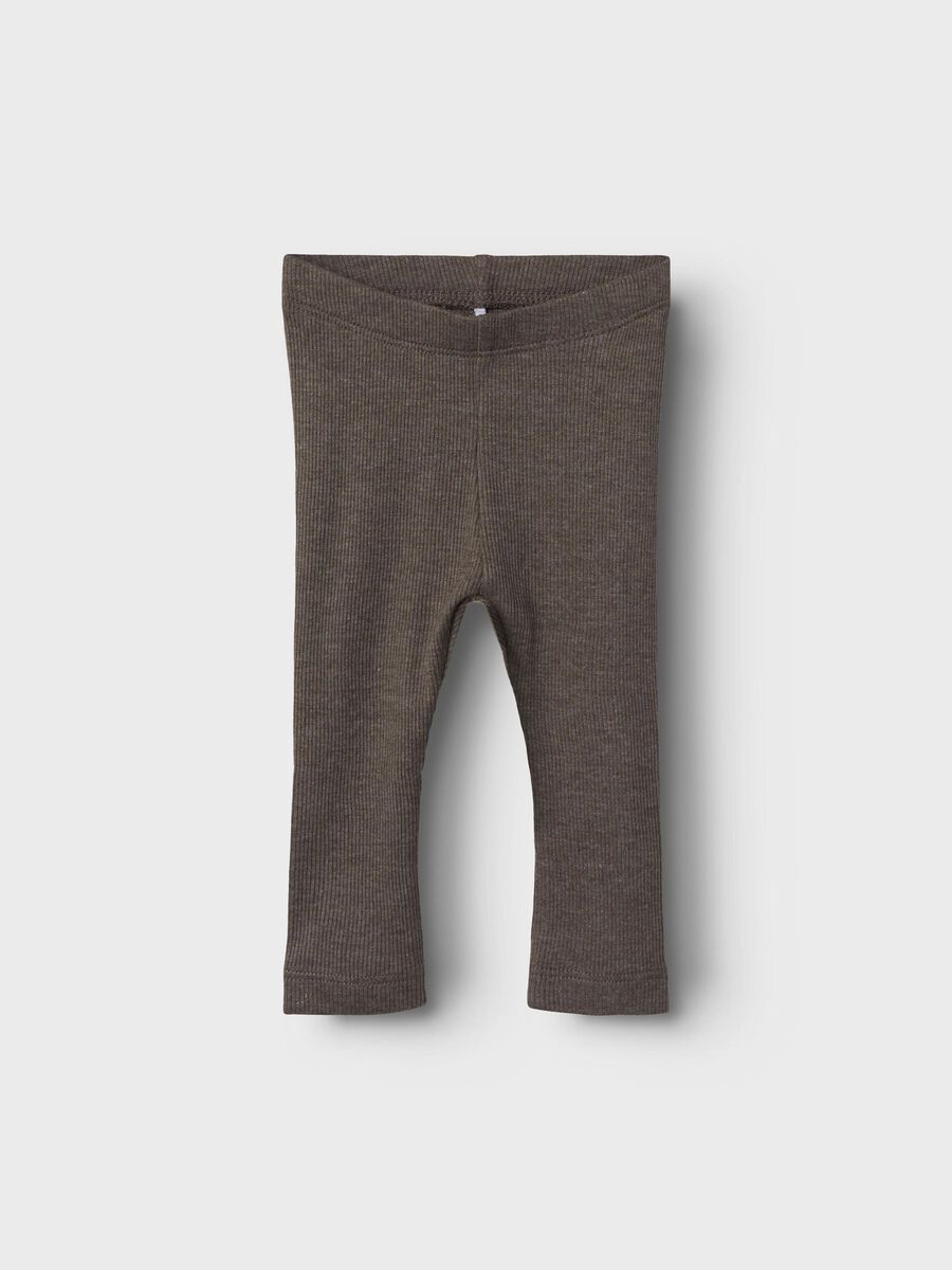 Name It leggingsit, NBNKAB LEGGINGS Tummanruskea