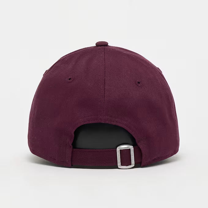 New Era naisten lippis Metallic Logo 9FORTY, tumma luumunpunainen