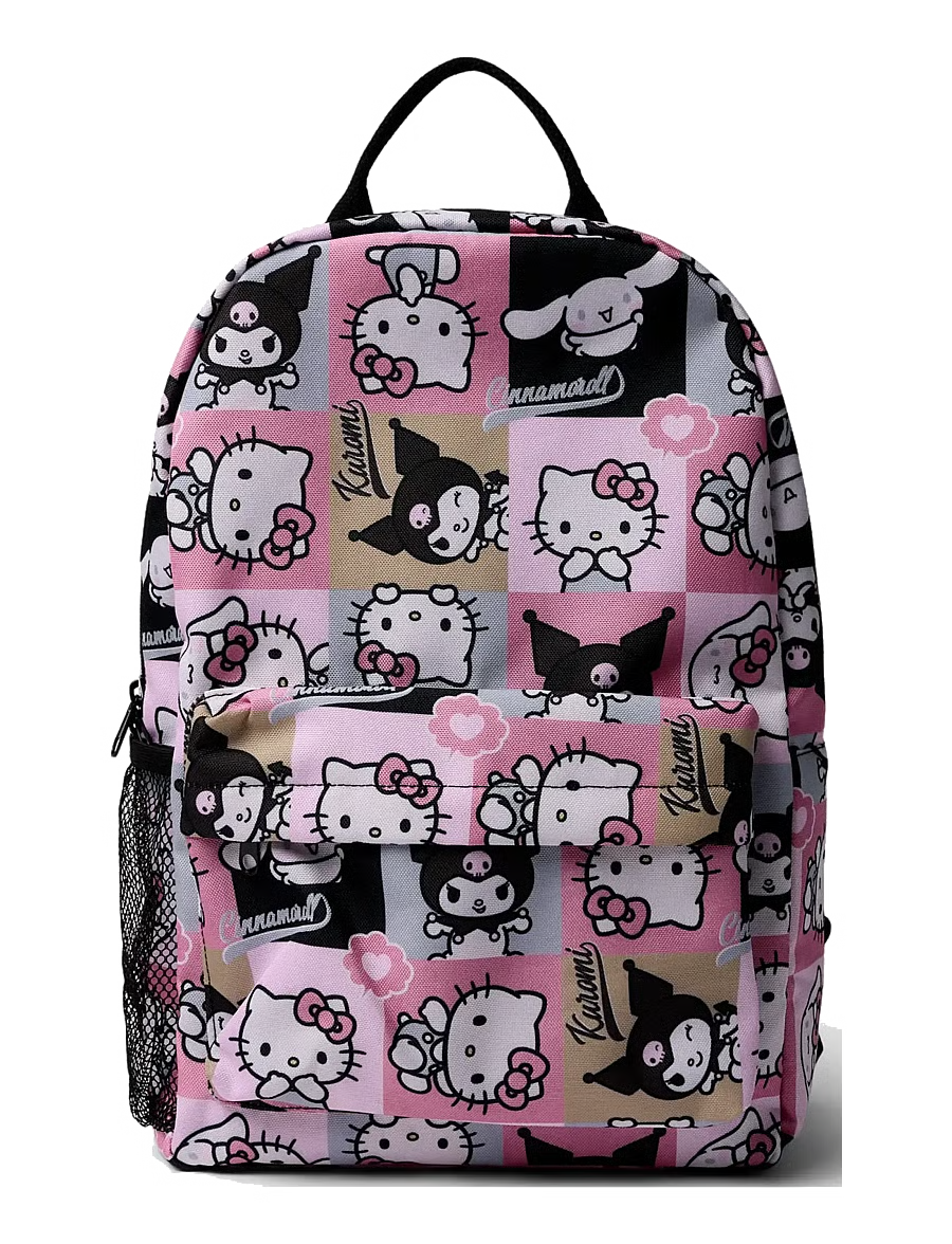 Name It lasten reppu Jyrie Hello Kitty, vaaleanpunainen kuosi