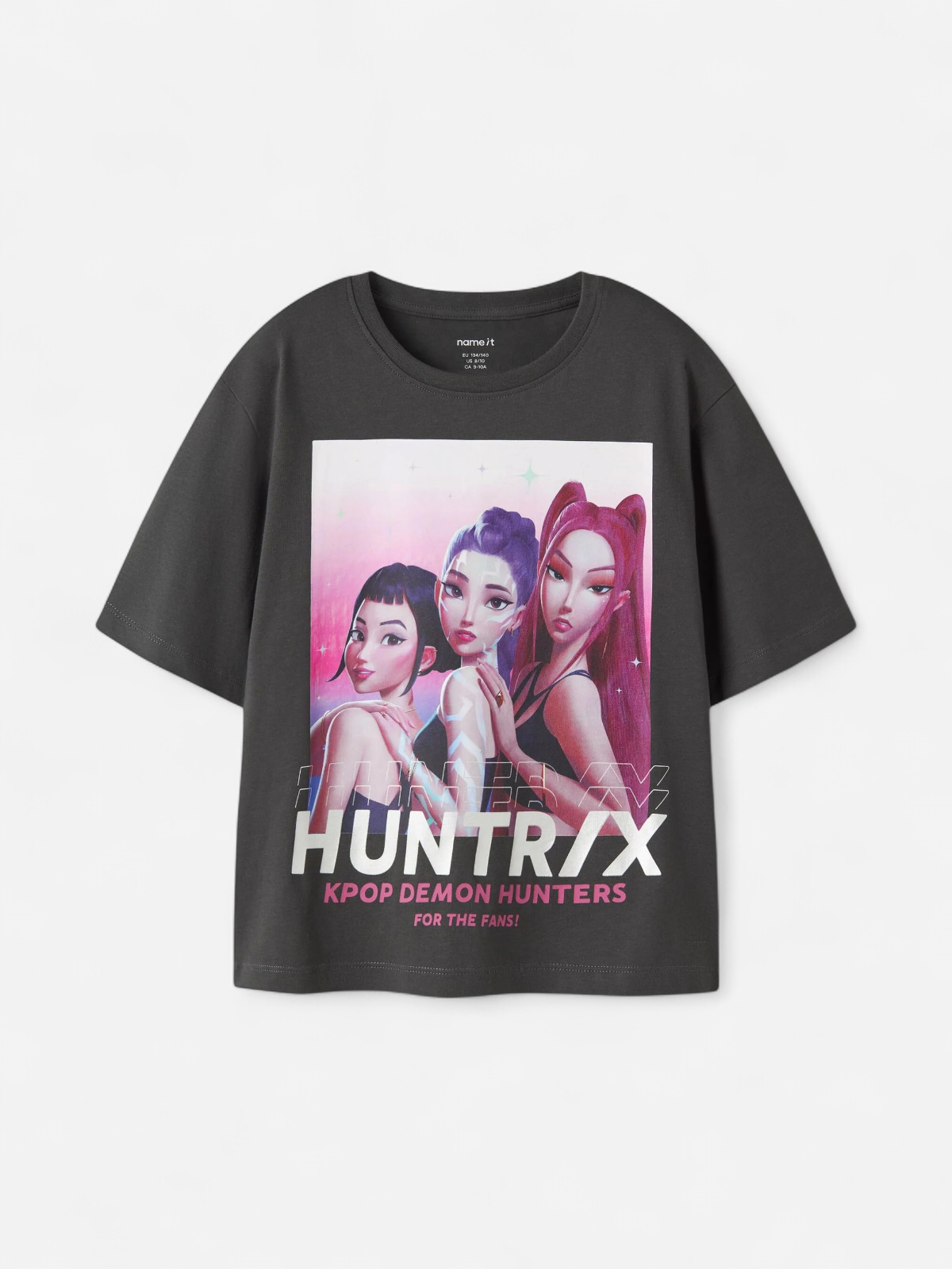 NKFMAJA KPOP SS TSHIRT MUSTA - Kekäle.fi