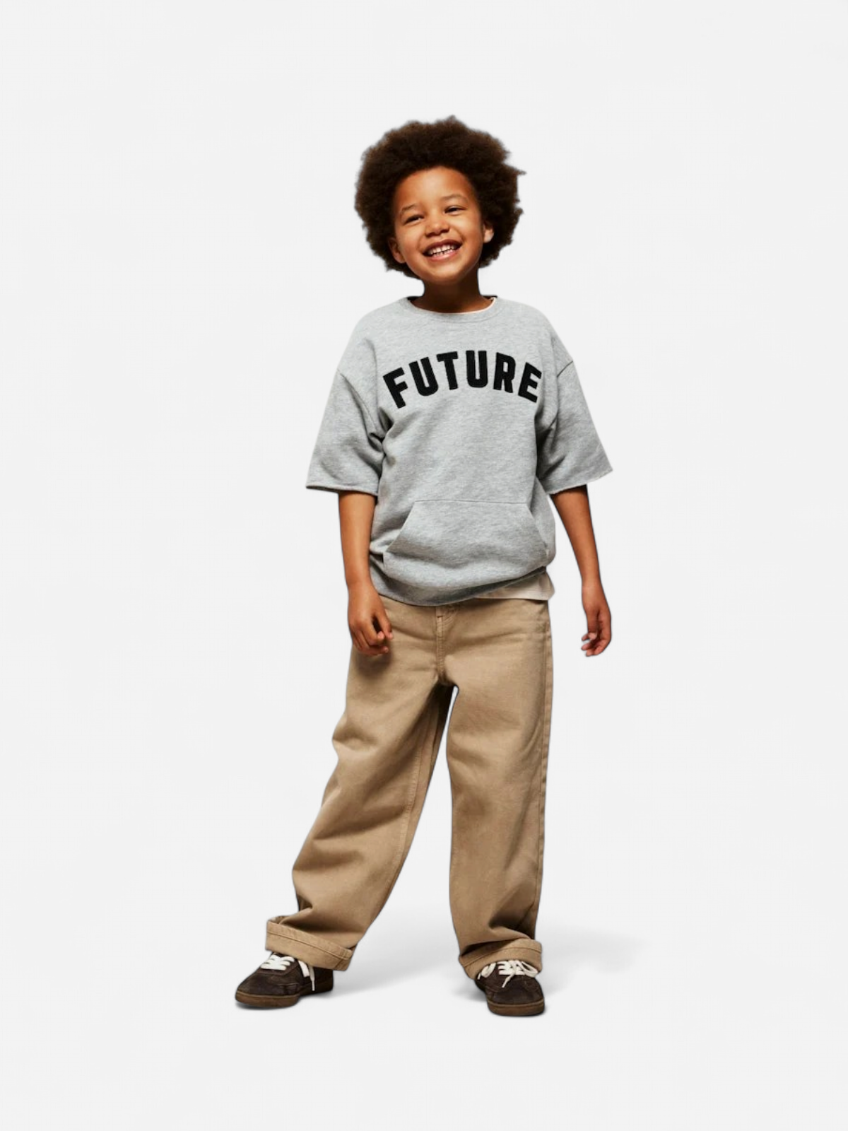 Name It lasten housut Nkmben X‑Skater Twill Pant, beige - Kekäle.fi