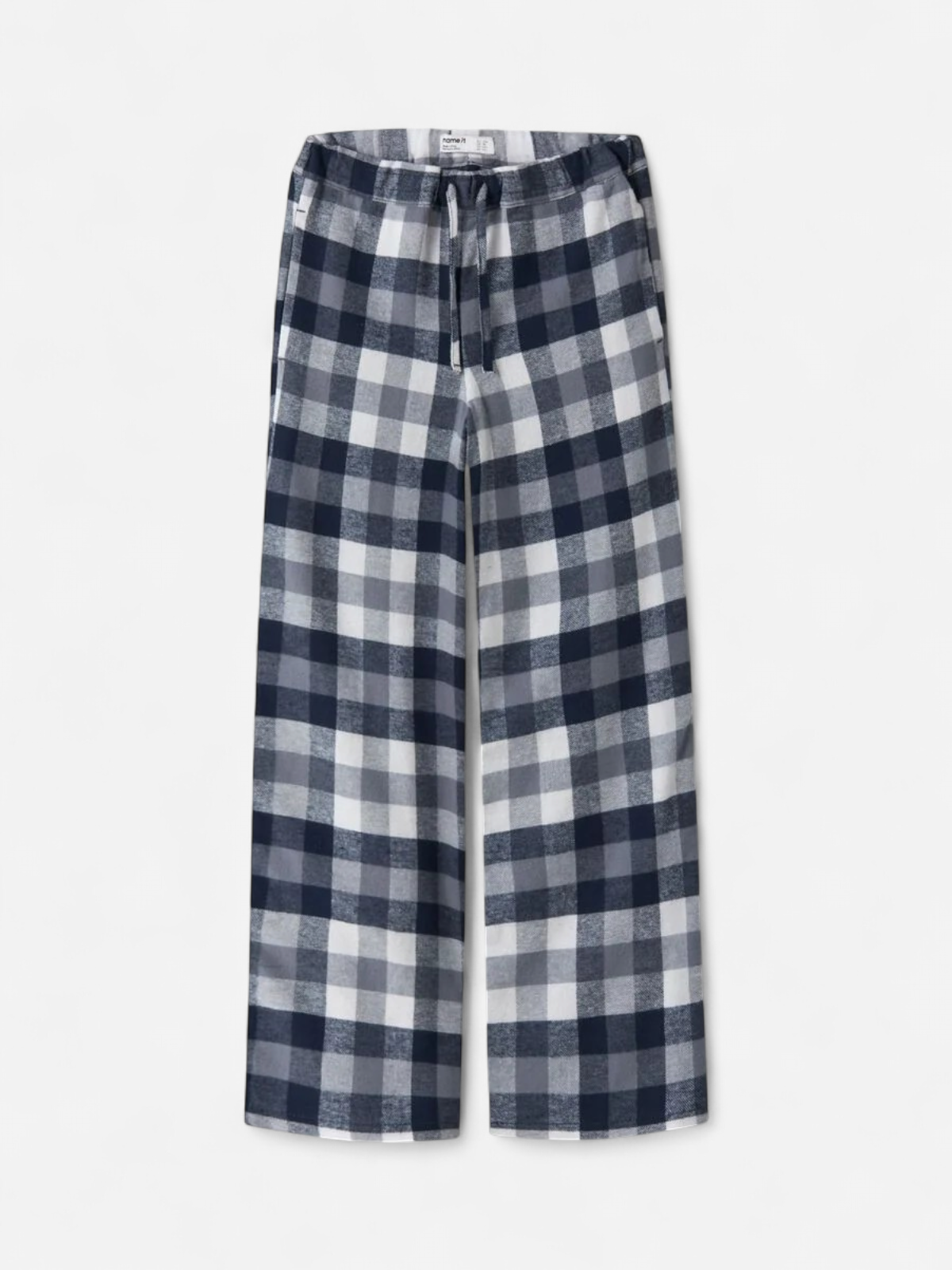 Name It lasten pyjamahousut NKMRaul Pant Box, sininen ruutu - Kekäle.fi