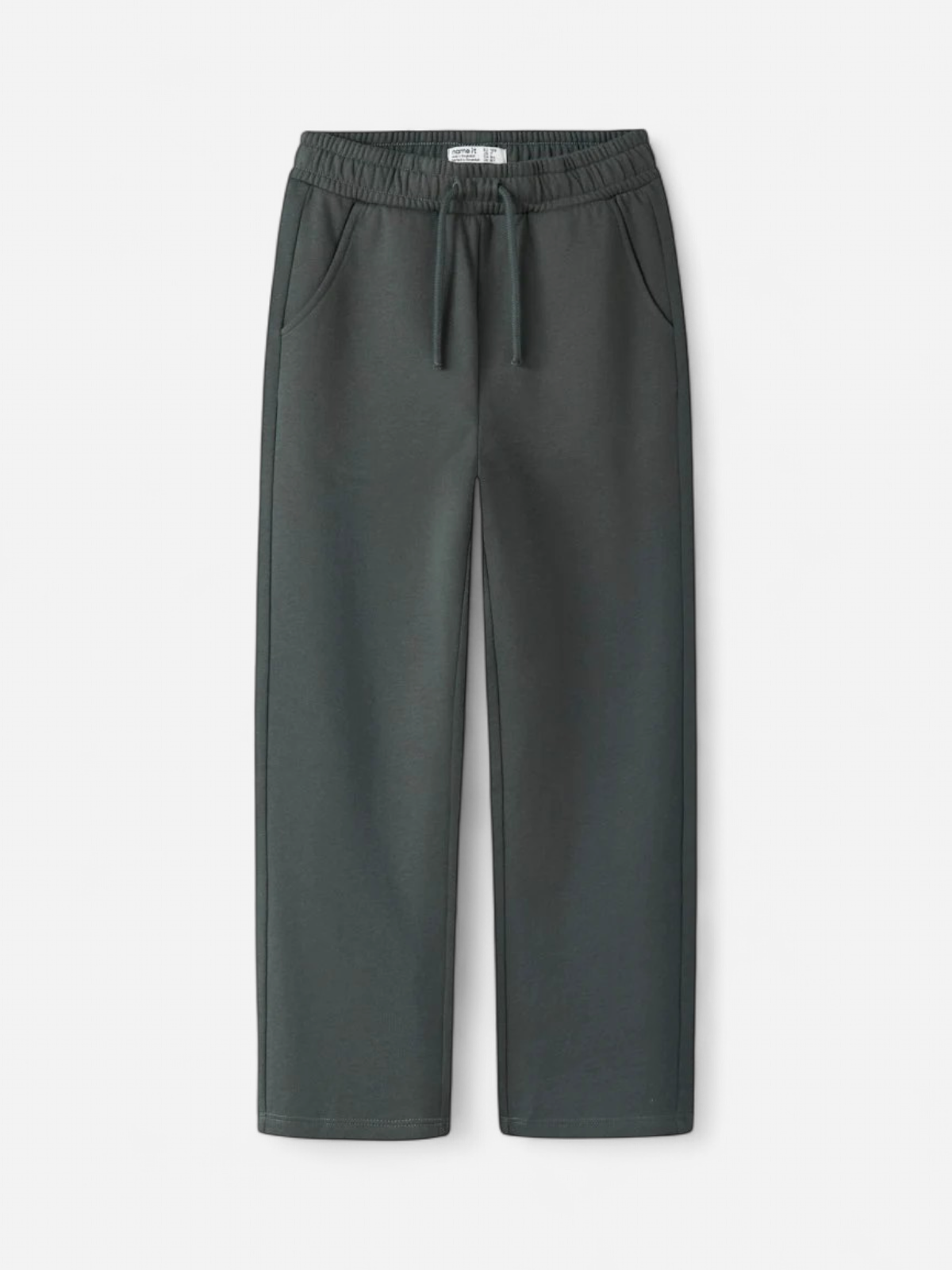 Name It lasten housut NKMTOM STRAIGHT SWEAT PANT, tummanharmaa - Kekäle.fi