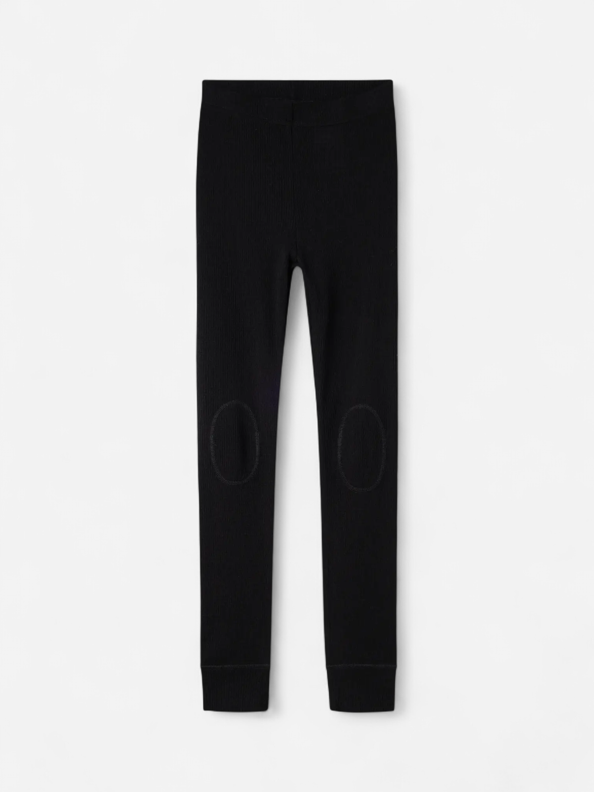 NKNWAX WOOL RIB LEGGINGS MUSTA - Kekäle.fi