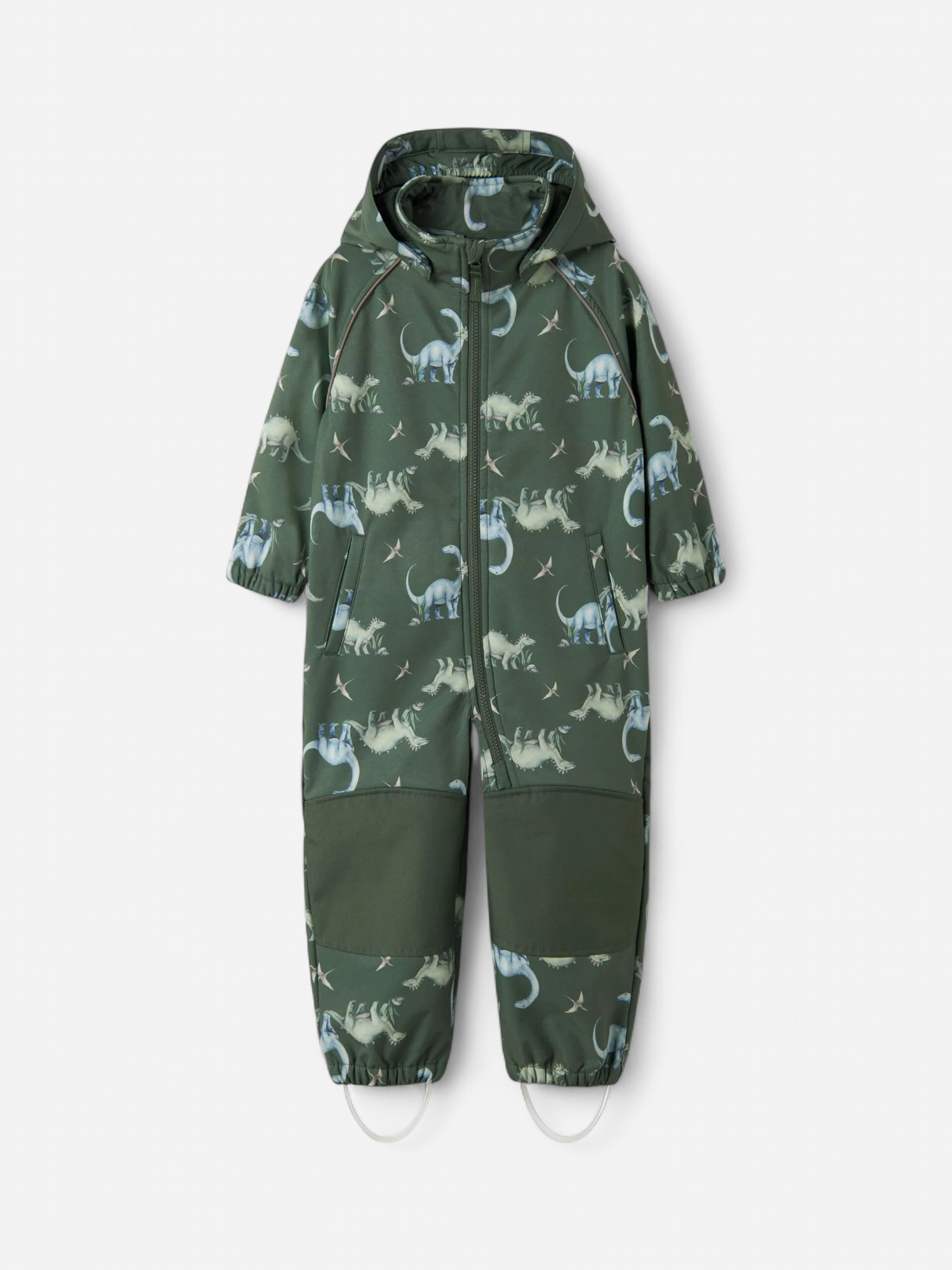 Name It lasten softshell haalari NMMALFA08 SOFTSHELL SUIT NOOS, kuosi vihreä - Kekäle.fi
