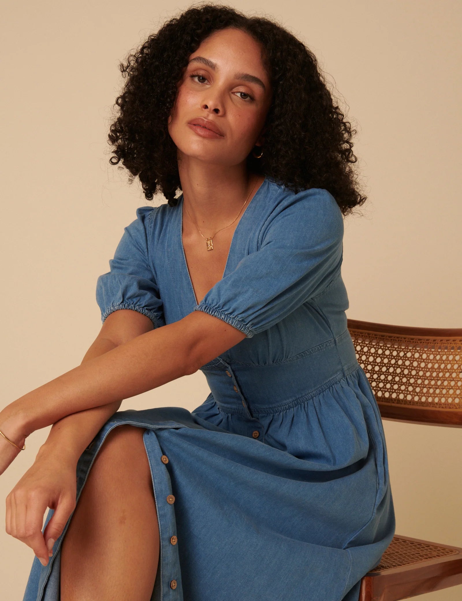 nobodys-child-naisten-mekko-denim-ss-starlight-midi-dress-plain-indigo-3