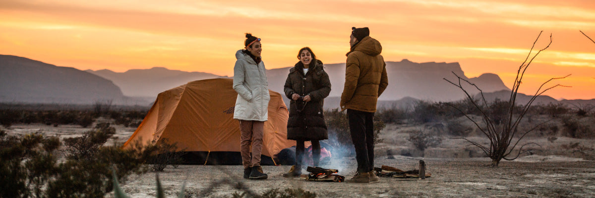 North Face banner