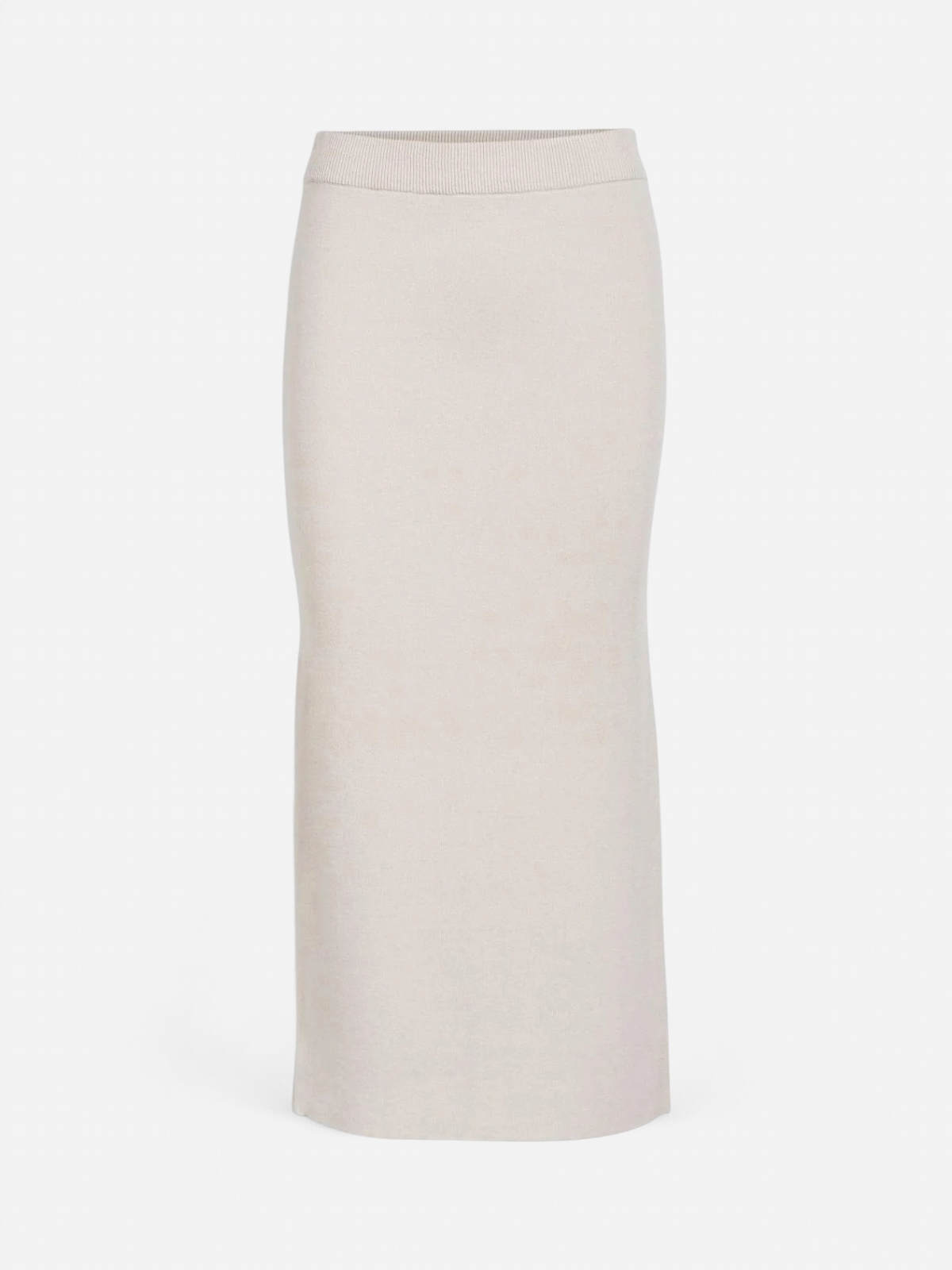 Object naisten hame, OBJREYNARD HW KNIT SKIRT  Silver Gray - Kekäle.fi