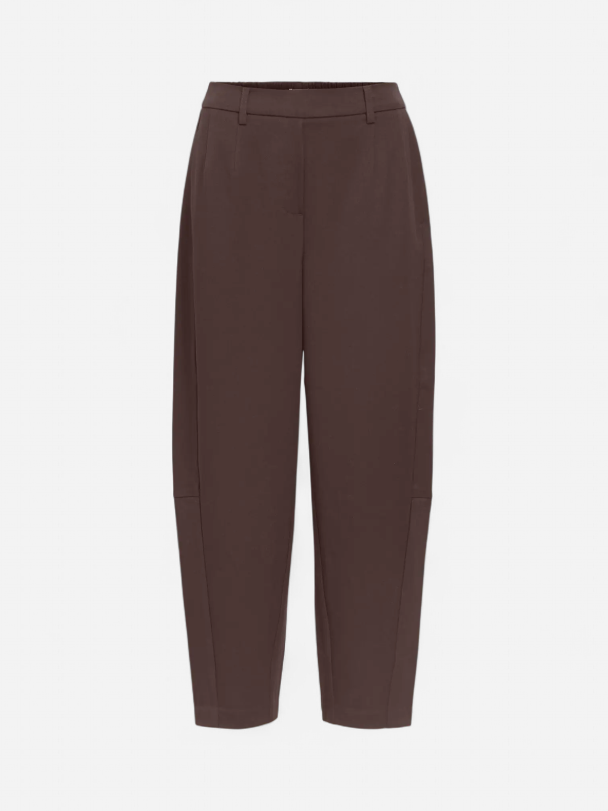 OBJLISA HW ANKLE BARREL PANT NOOS Seal Brown - Kekäle.fi