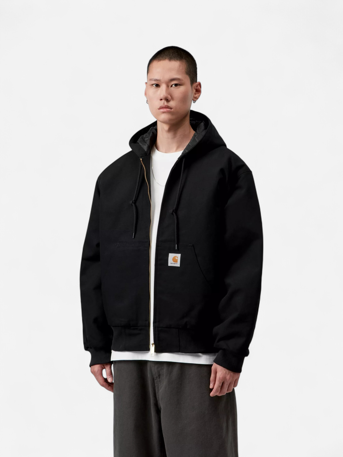 OG Active Jacket 'Dearborn'Canvas WINTER MUSTA - Kekäle.fi
