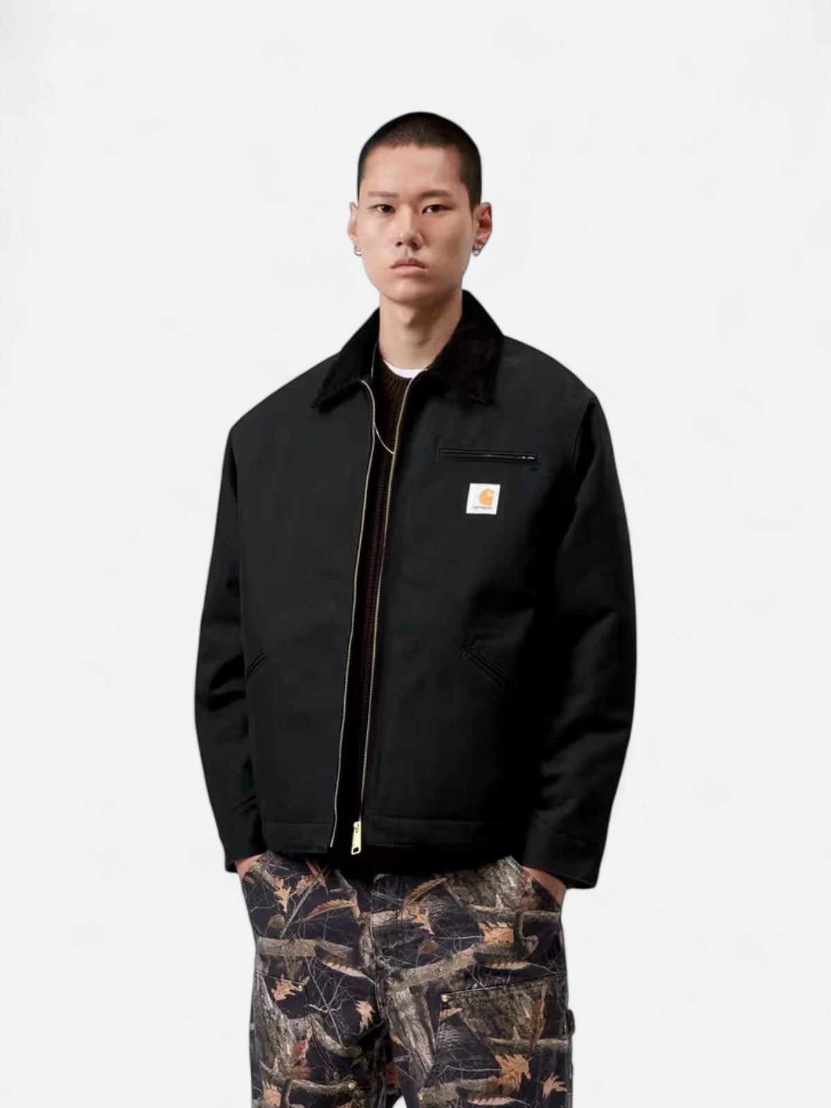 Carhartt miesten Kevyet takit OG Detroit Jacket (Winter), musta - Kekäle.fi