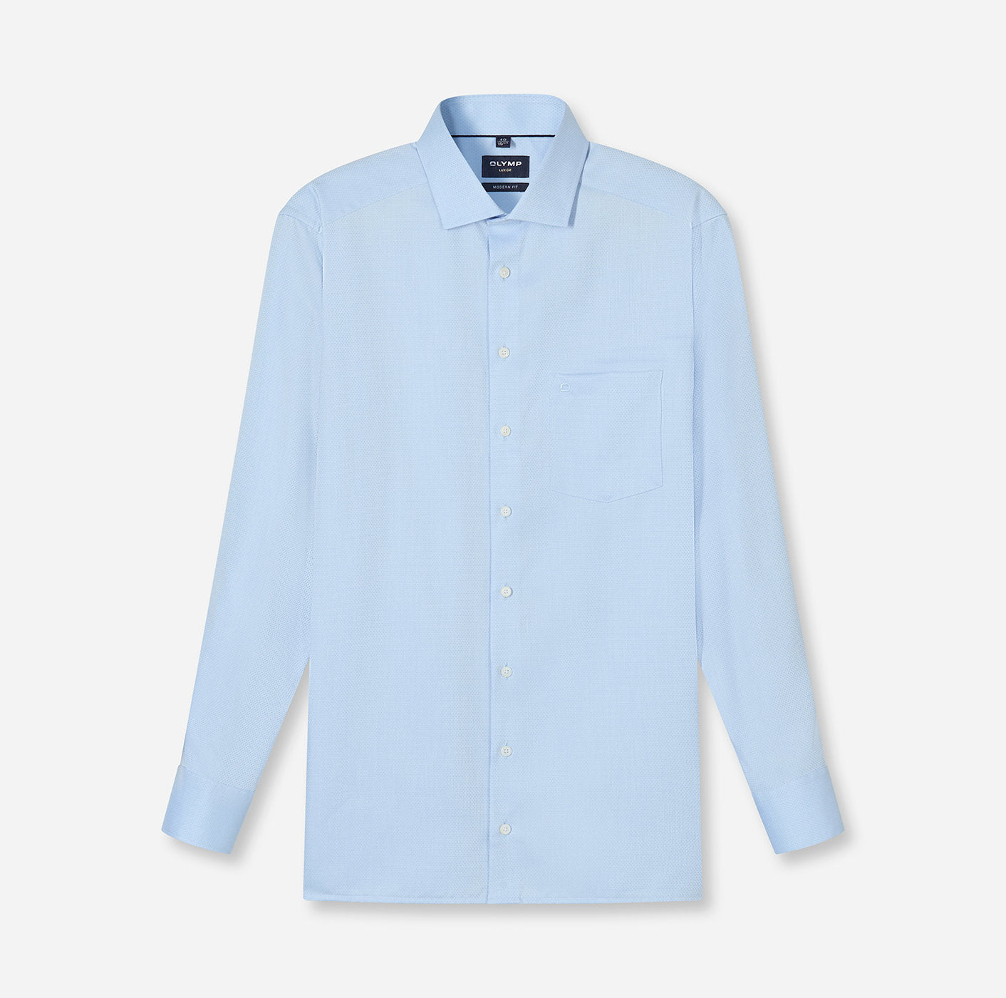 Olymp kauluspaita Luxor Modern Fit Light Blue, vaaleansininen