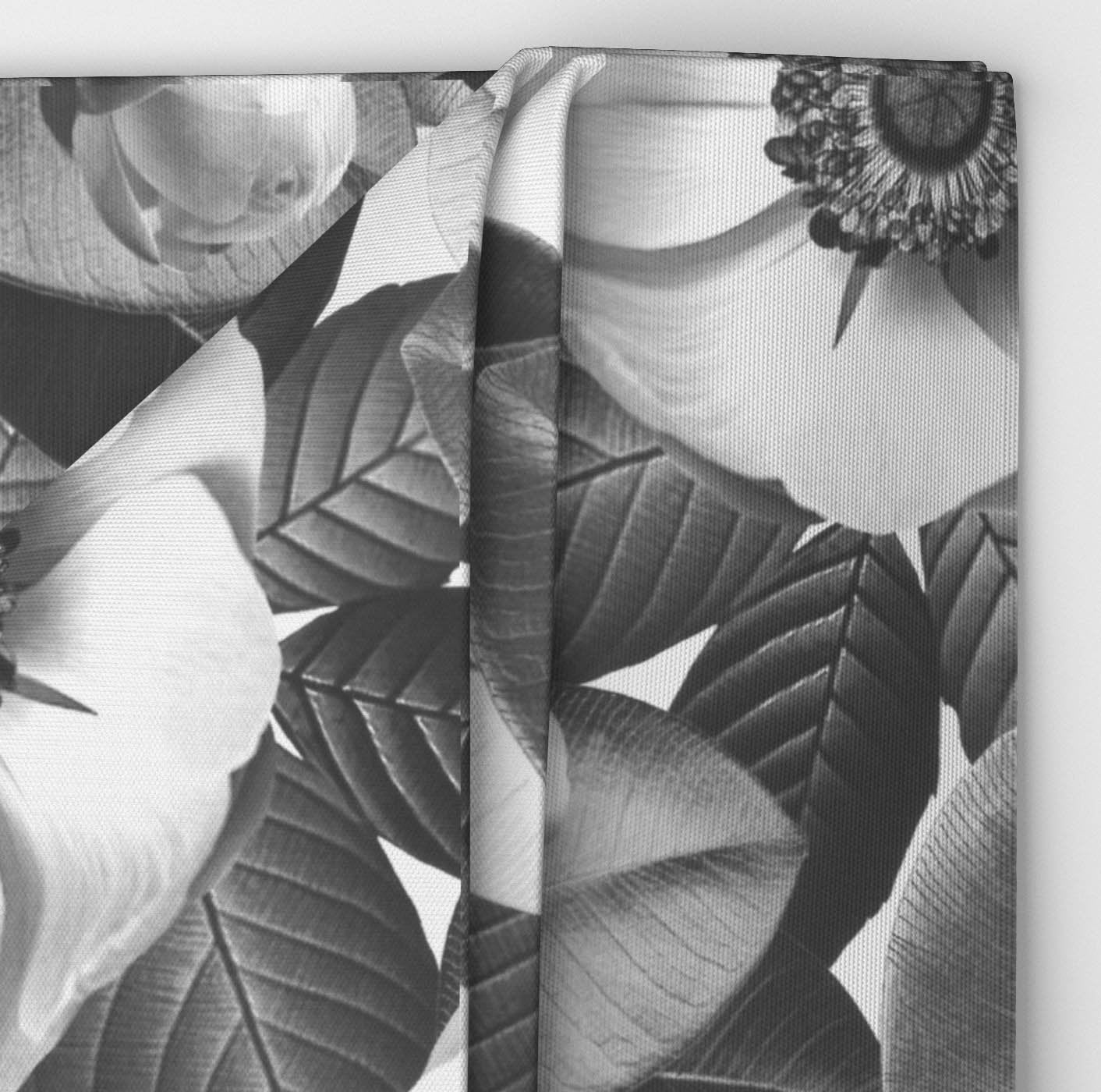 Olymp taskuliina Floral Pocket Square, valkopohjainen kuosi