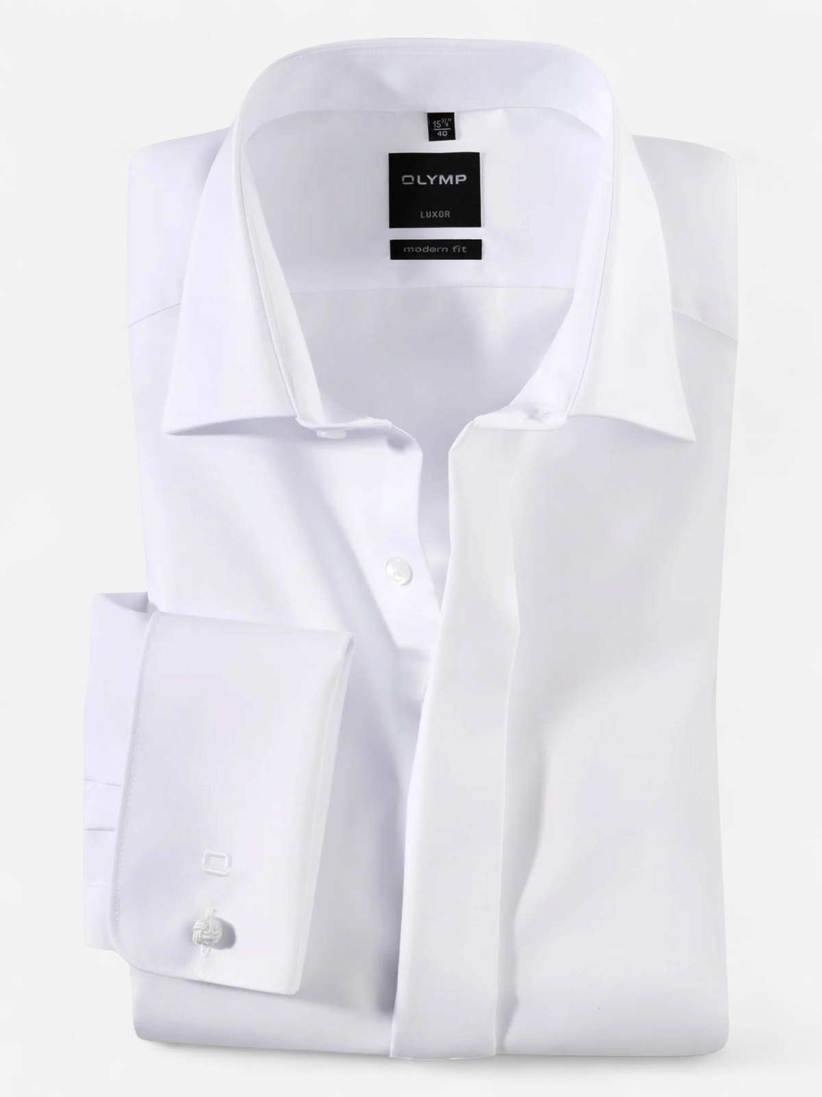 Olymp Miesten Juhlava Kauluspaita, OLYMP WHITE DC MODERN FIT Valkoinen - Kekäle.fi