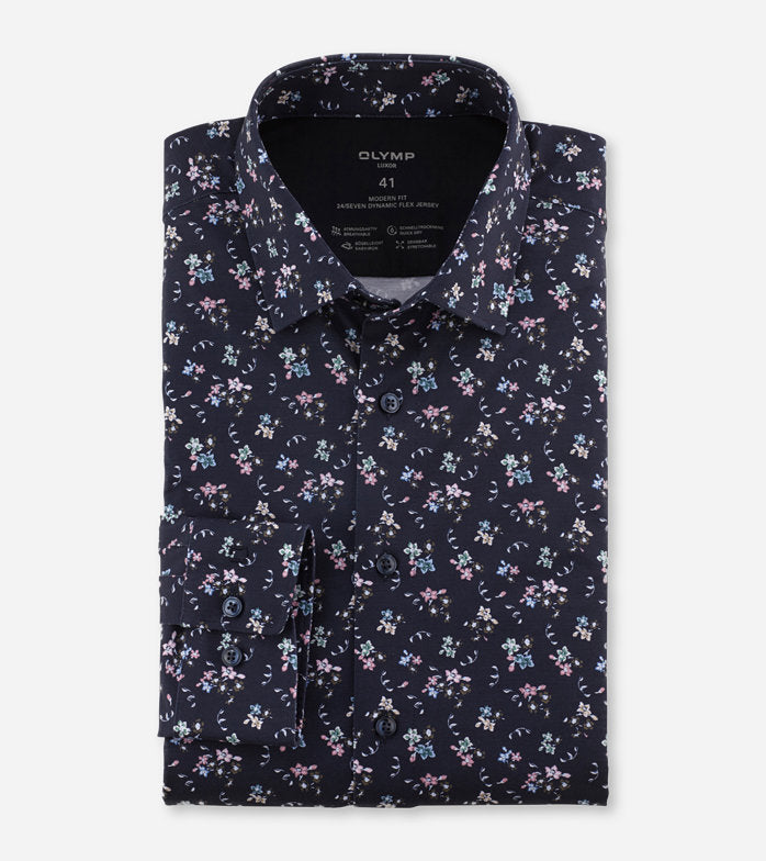 olymp-luxor-24-7-kauluspaita-modern-fit-sininen-kuosi-1