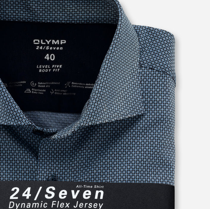 olymp-miesten-bisnespaita-2016-84-11-snos-jersey-body-fit-sininen-kuosi-3