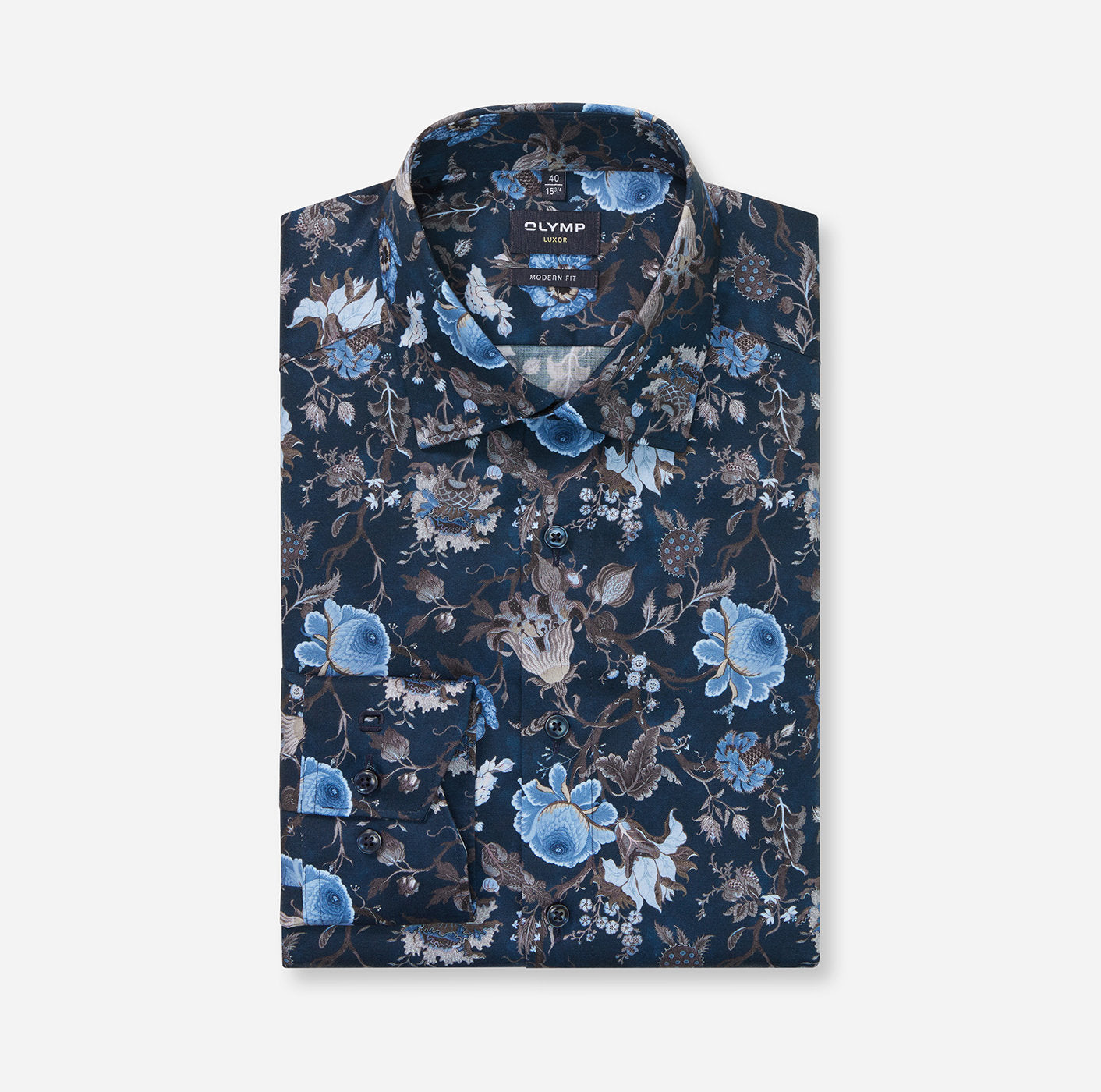 olymp-miesten-kauluspaita-042-luxor-modern-fit-floral-print-sininen-kuosi-1