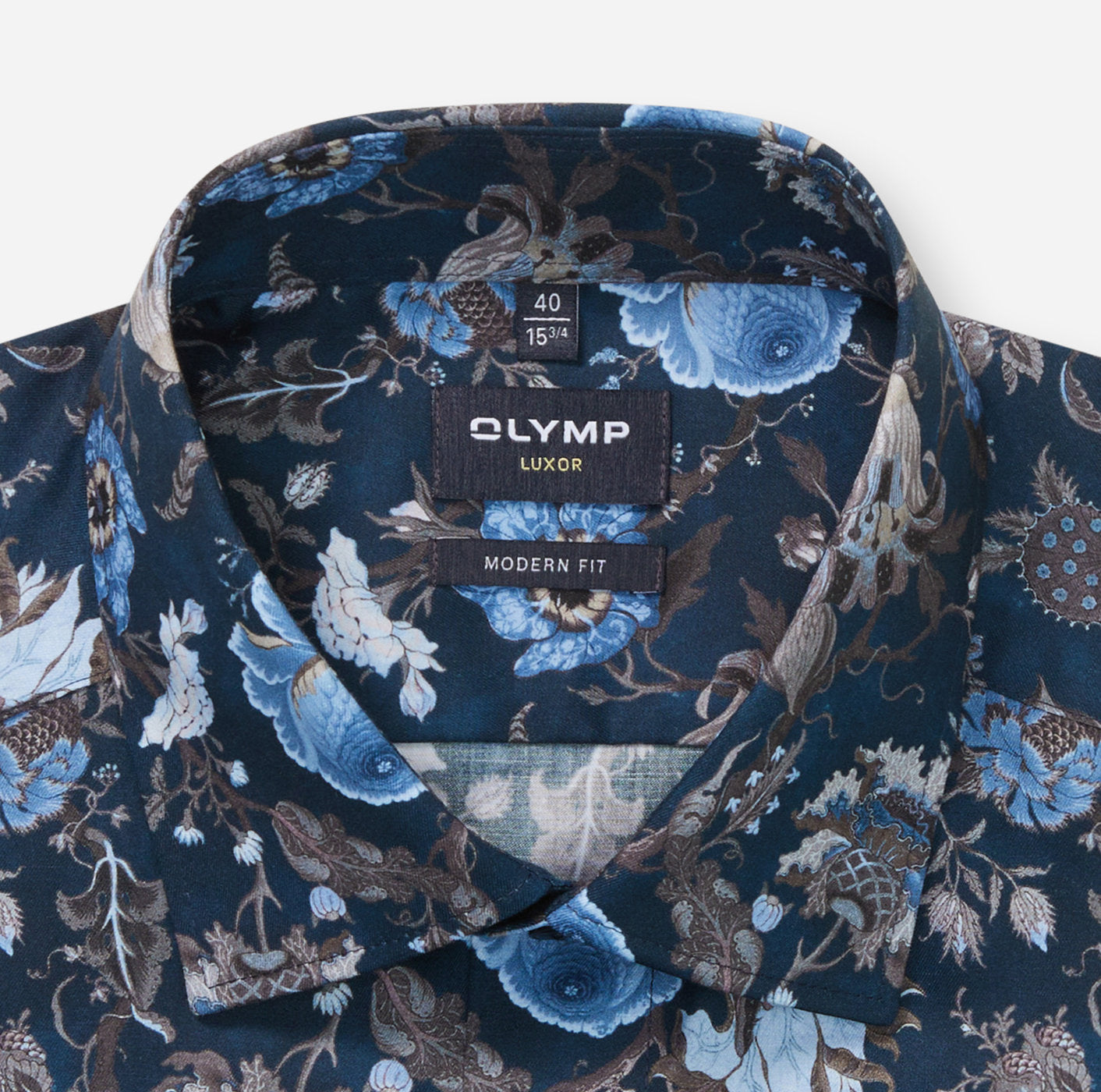 olymp-miesten-kauluspaita-042-luxor-modern-fit-floral-print-sininen-kuosi-2