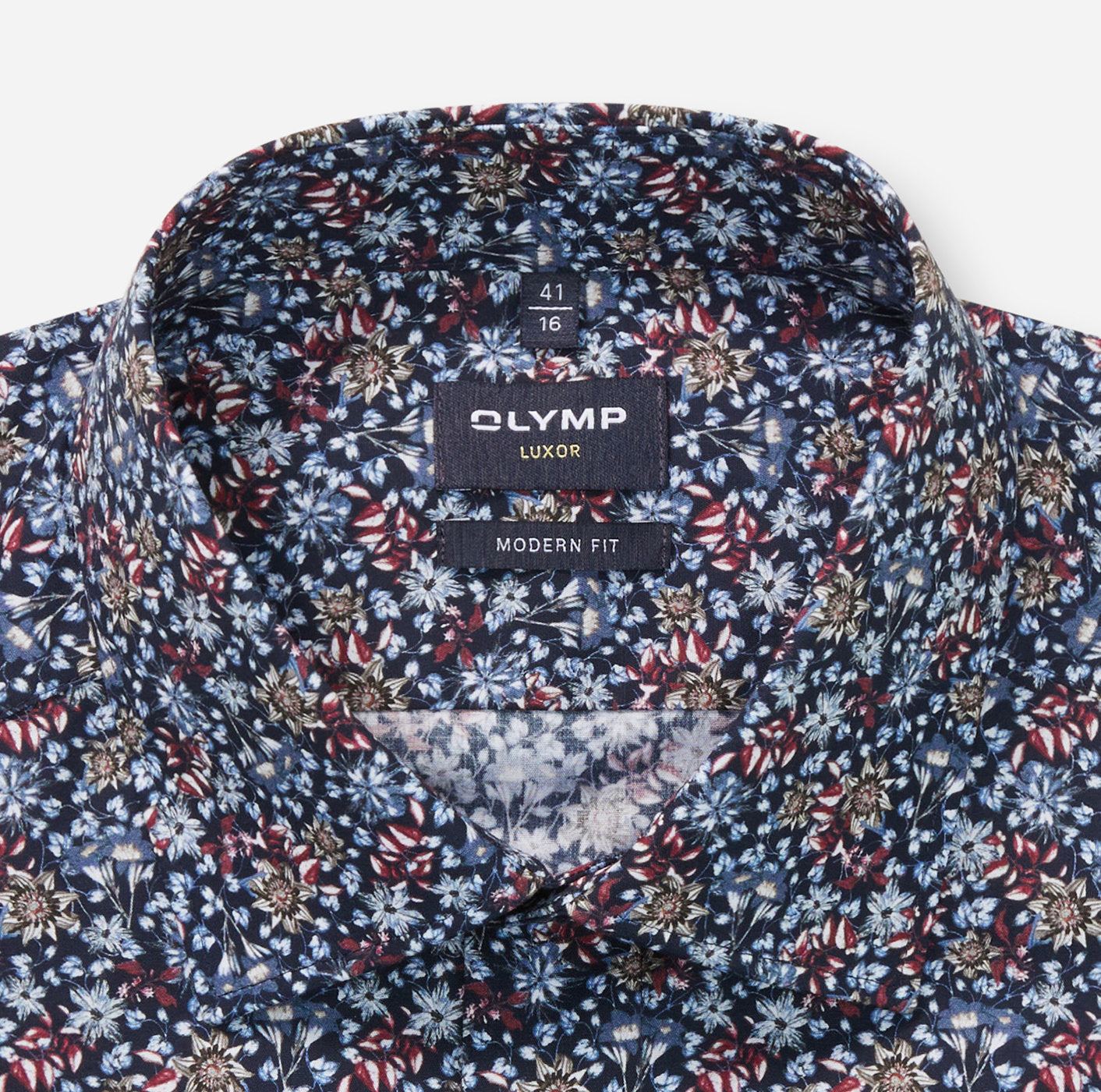 olymp-miesten-kauluspaita-042-luxor-modern-fit-floral-print-tummansininen-2