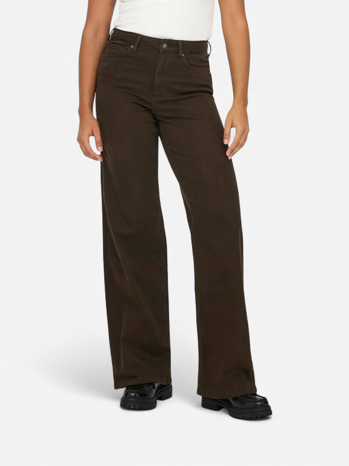 ONLMADISON BLUSH HW WIDE COLOR DNM NOOS TUMMANRUSKEA - Kekäle.fi