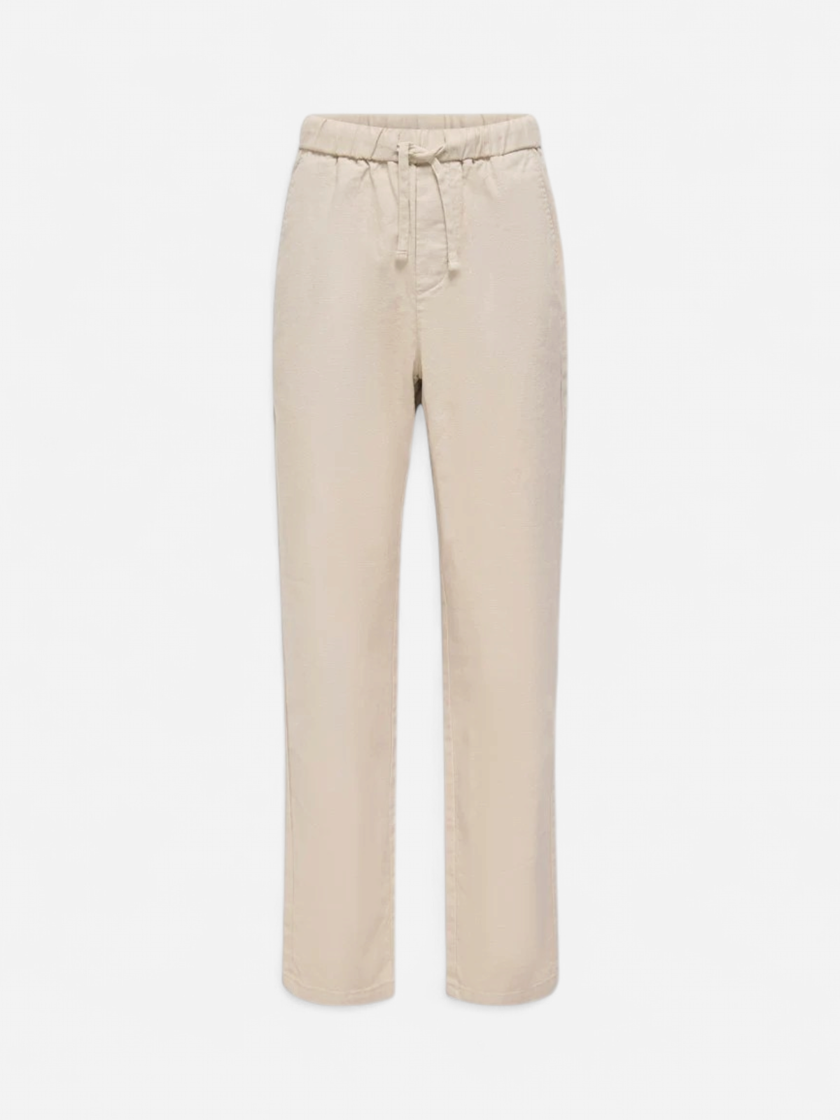 Only and Sons Junior lasten housut, OSJLINUS COTTON LINEN PANT Vaalea Beige - Kekäle.fi