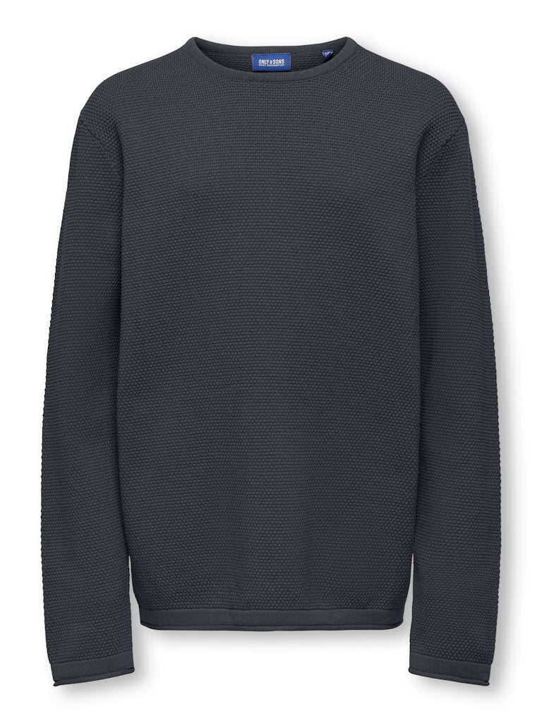 only-and-sons-junior-lasten-neule-osjpanter-reg-crew-knit-noos-tummansininen-1