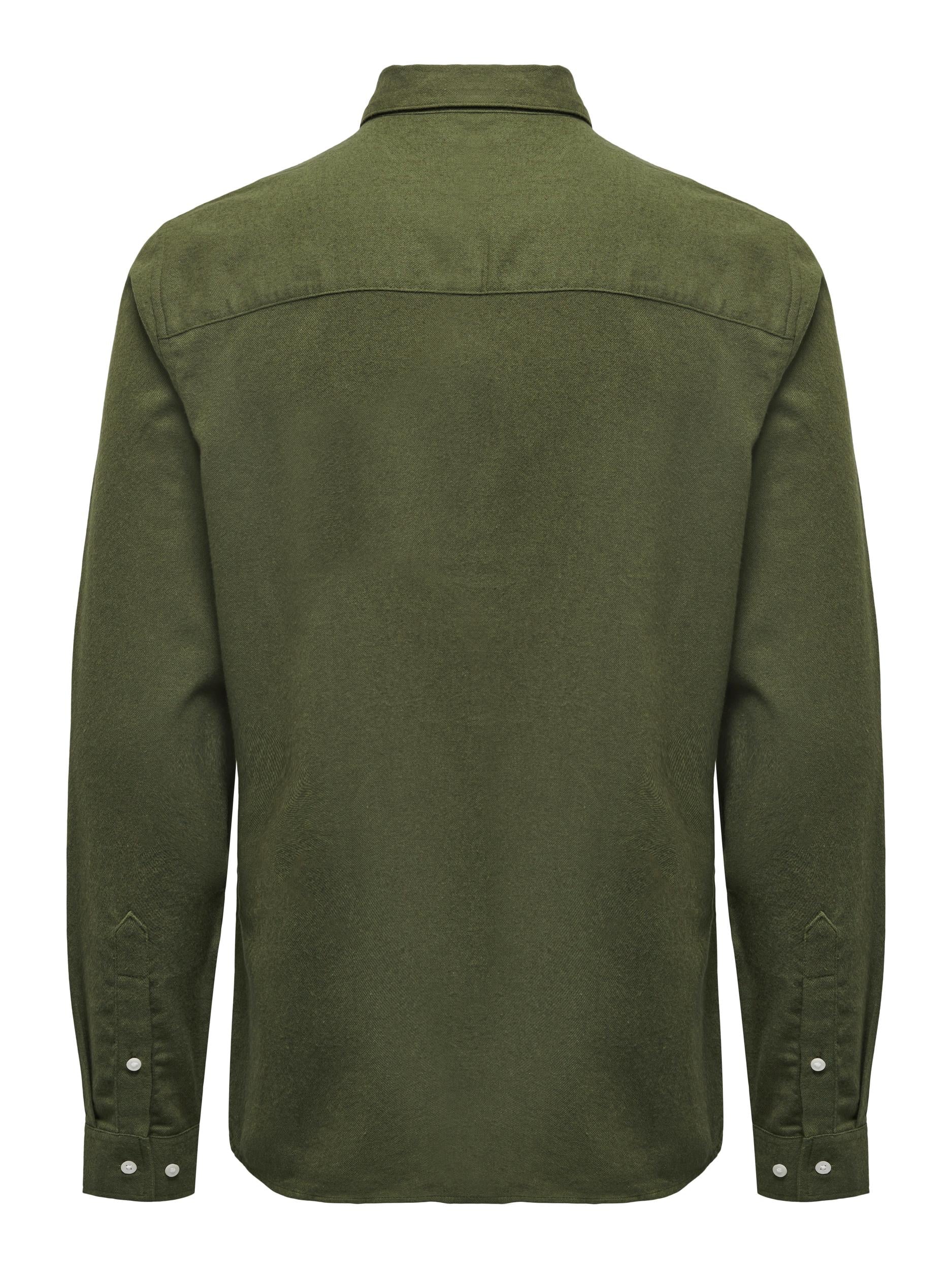 only-and-sons-kauluspaita-gudmund-slim-solid-armeijanvihrea-2