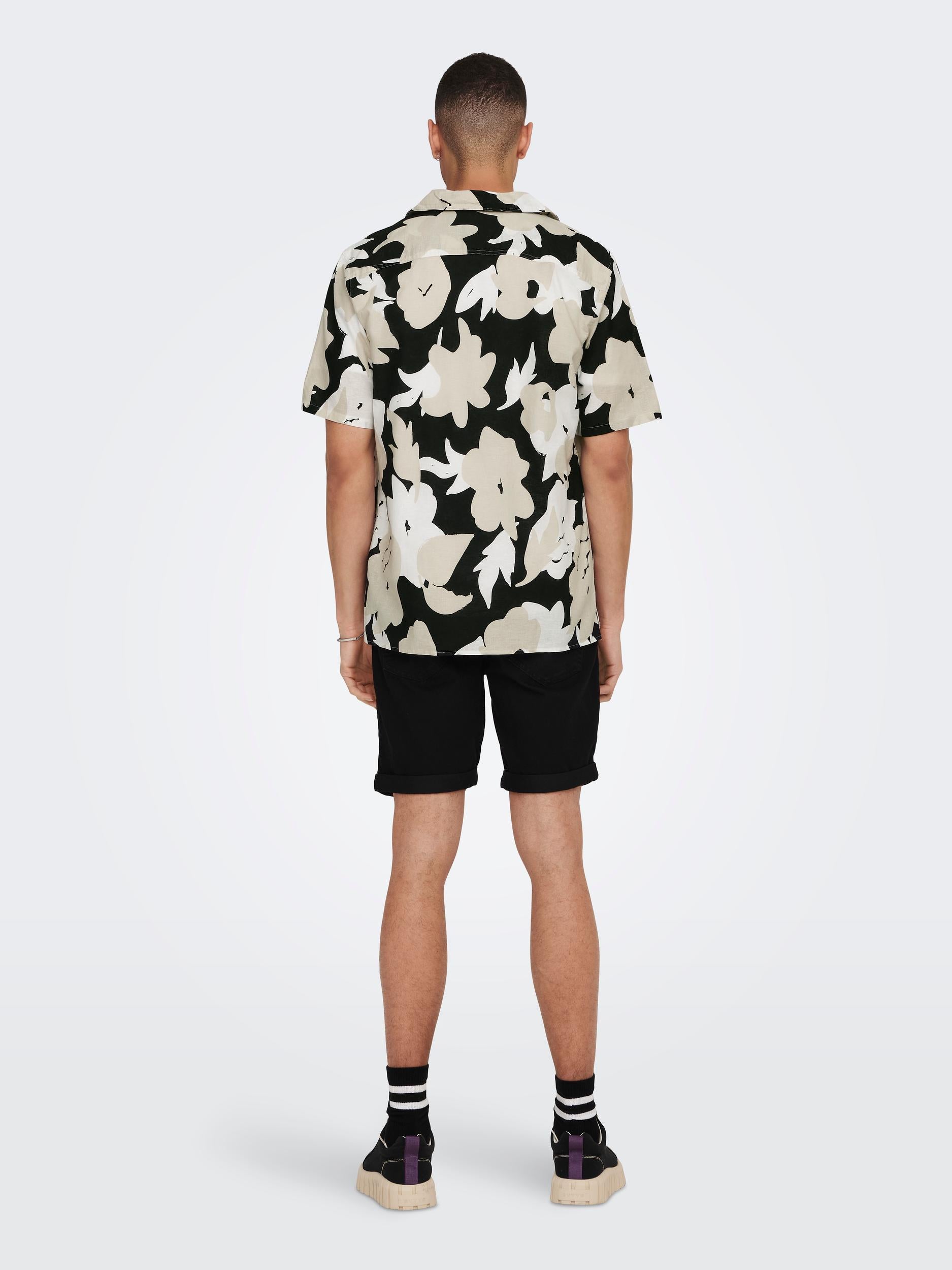 only-and-sons-kauluspaita-trev-ren-lin-mustavalkoinen-2