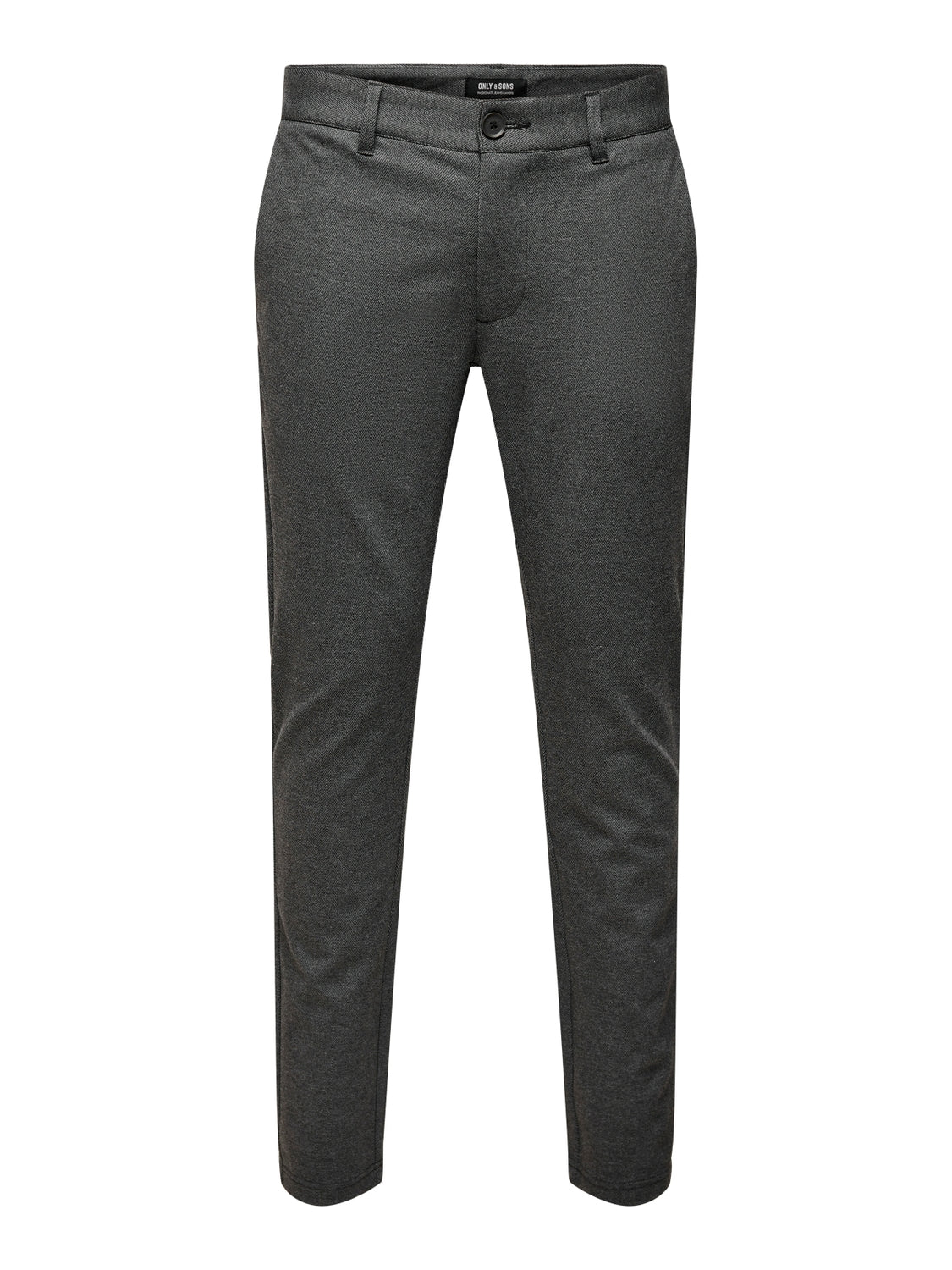 only-and-sons-miesten-chinot-mark-tap-herringbone-nos-musta-1