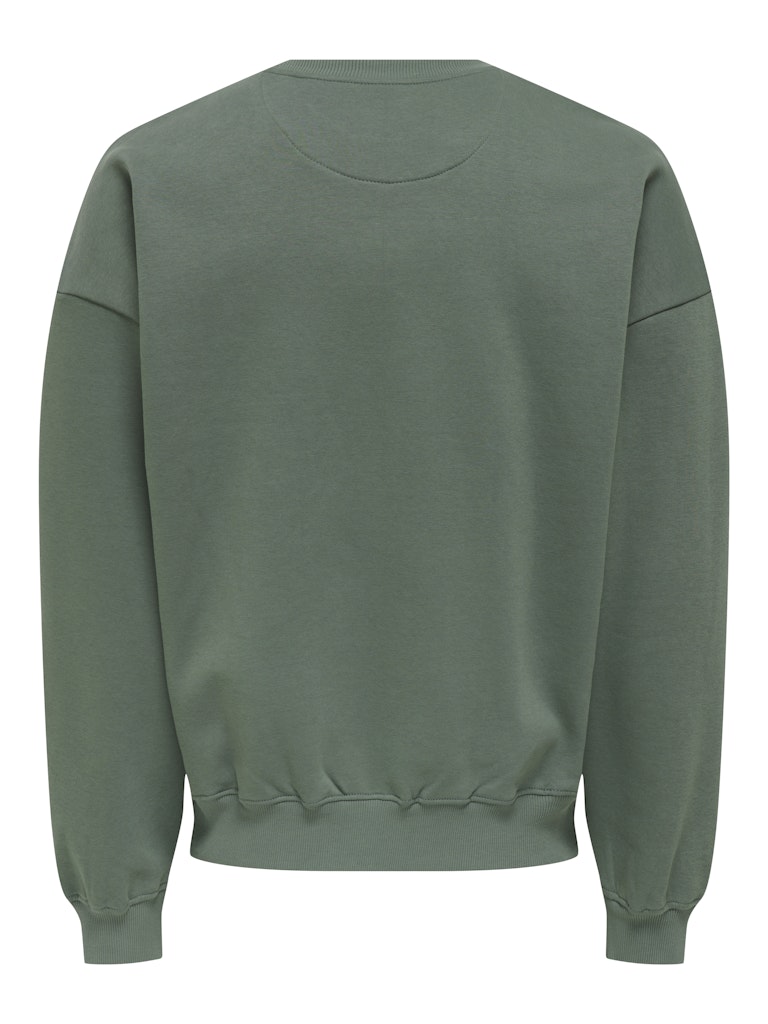 only-and-sons-miesten-collegepaita-banksy-crew-neck-vihrea-2