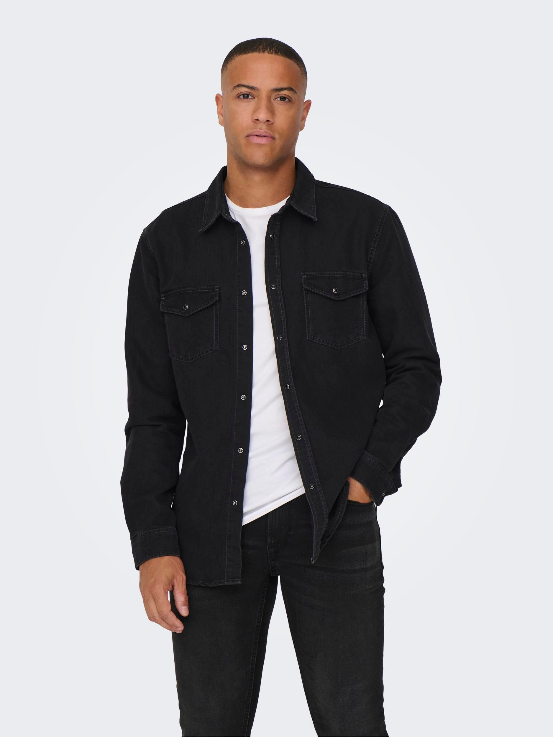 only-and-sons-miesten-farkkupaita-bane-denim-shirt-nos-hiilenmusta-1