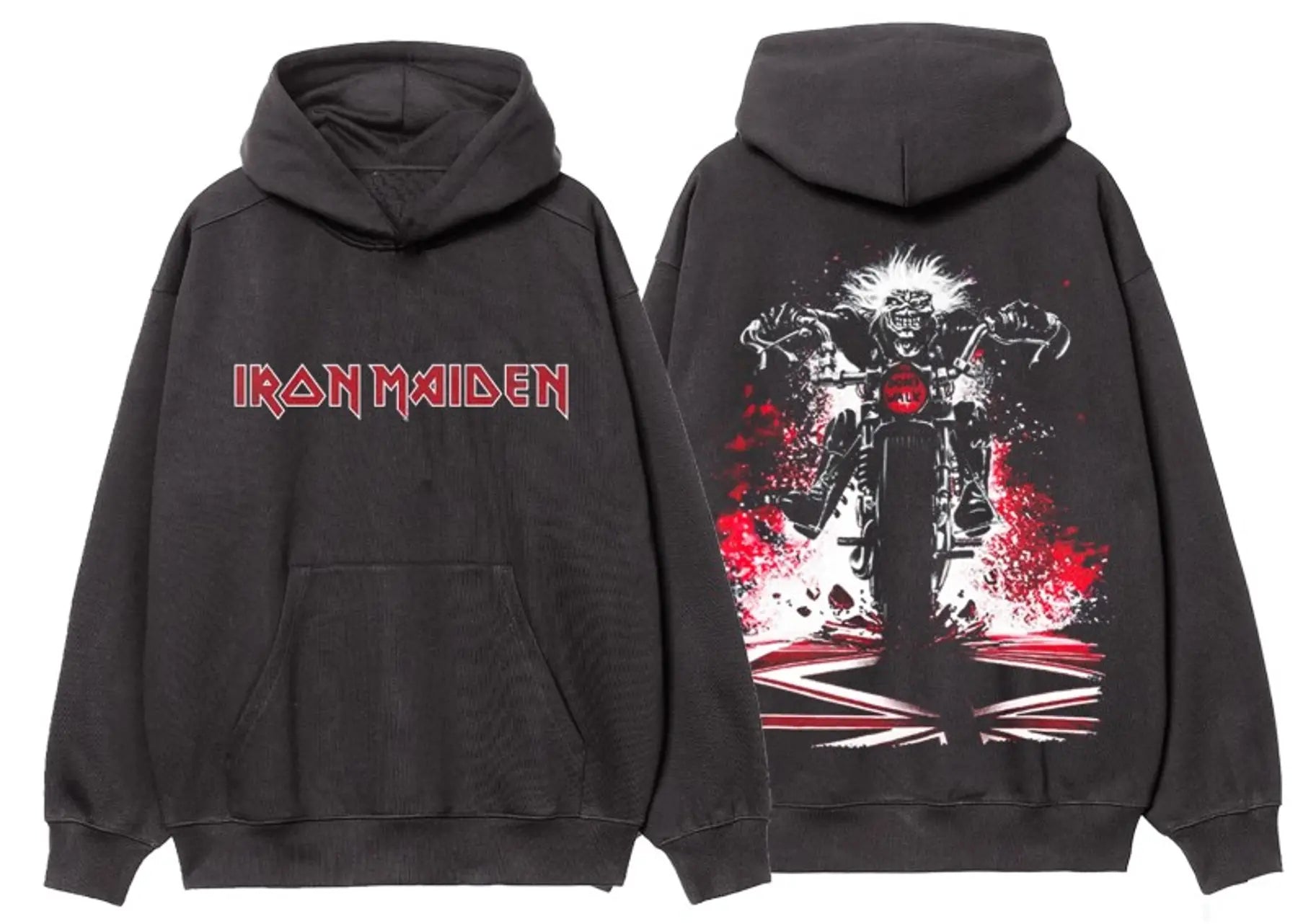 only-and-sons-miesten-huppari-iron-maden-hoodie-phantom-1
