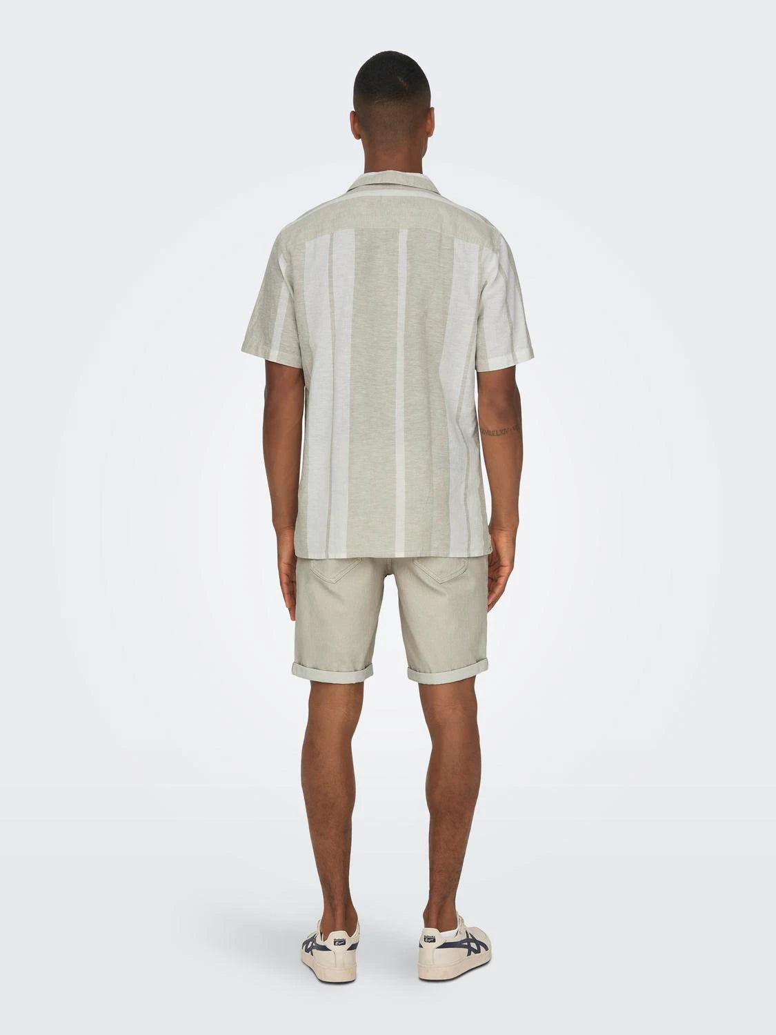 only-and-sons-miesten-kauluspaita-caide-stripe-linen-shirt-nos-raidallinen-ruskea-2