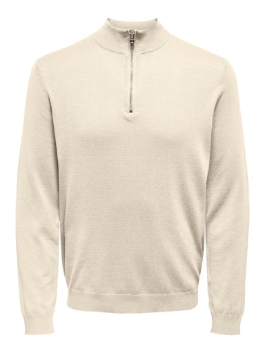 only-and-sons-miesten-neulepusero-phil-wyler-reg-half-zip-luonnonvalkoinen-1