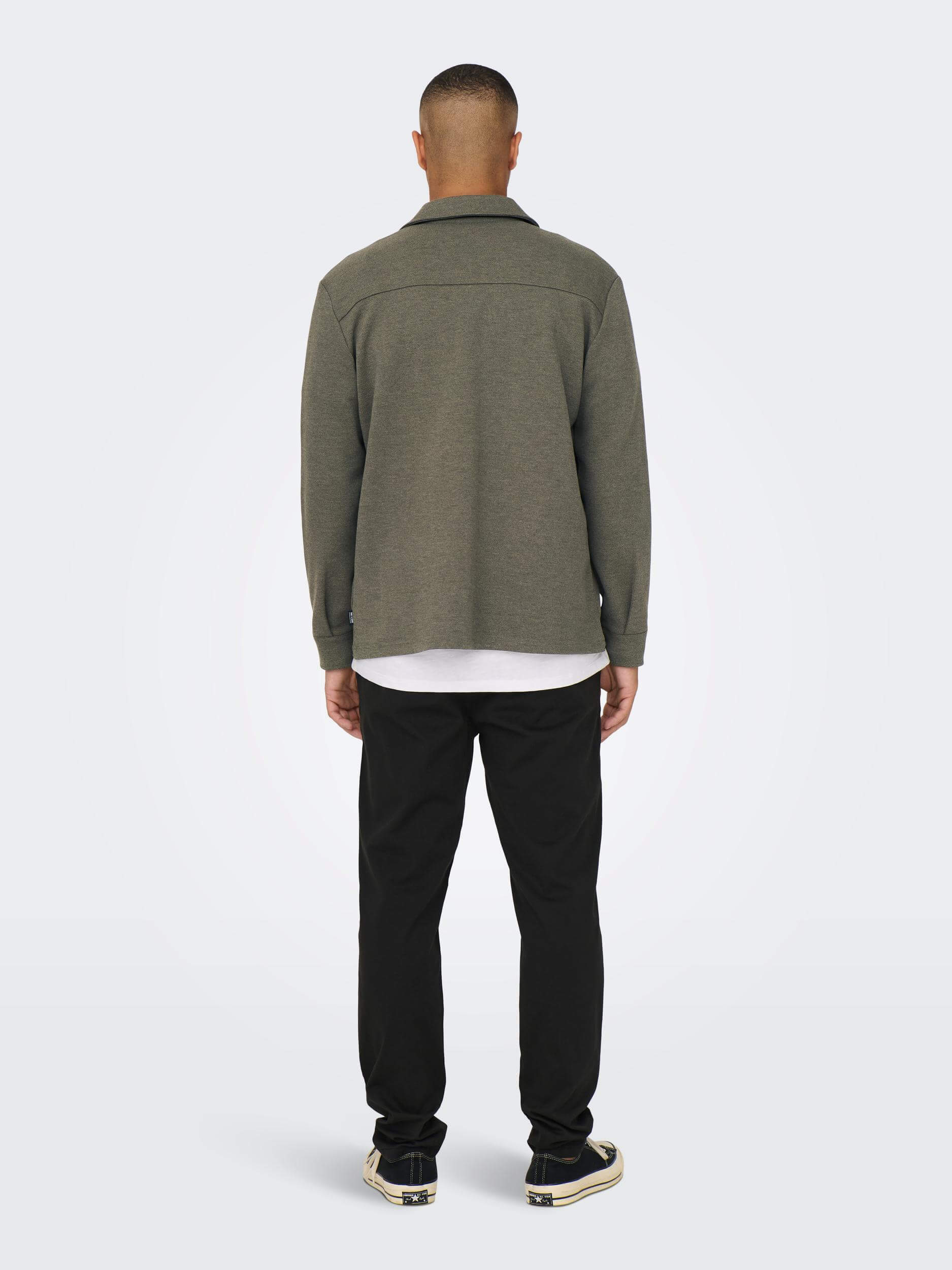 only-and-sons-miesten-paita-kodyl-overshirt-armeijanvihrea-2