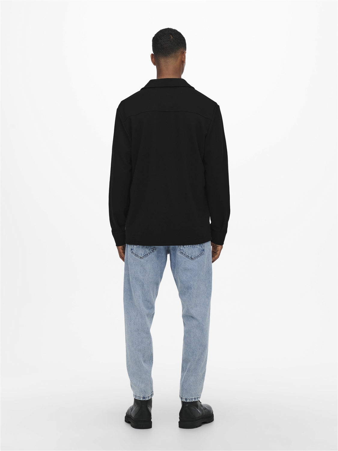 only-and-sons-miesten-paita-kodyl-overshirt-musta-2