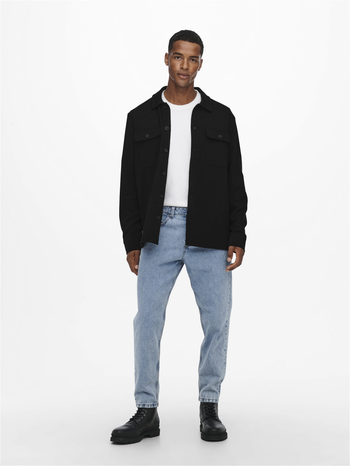 only-and-sons-miesten-paita-kodyl-overshirt-musta-5