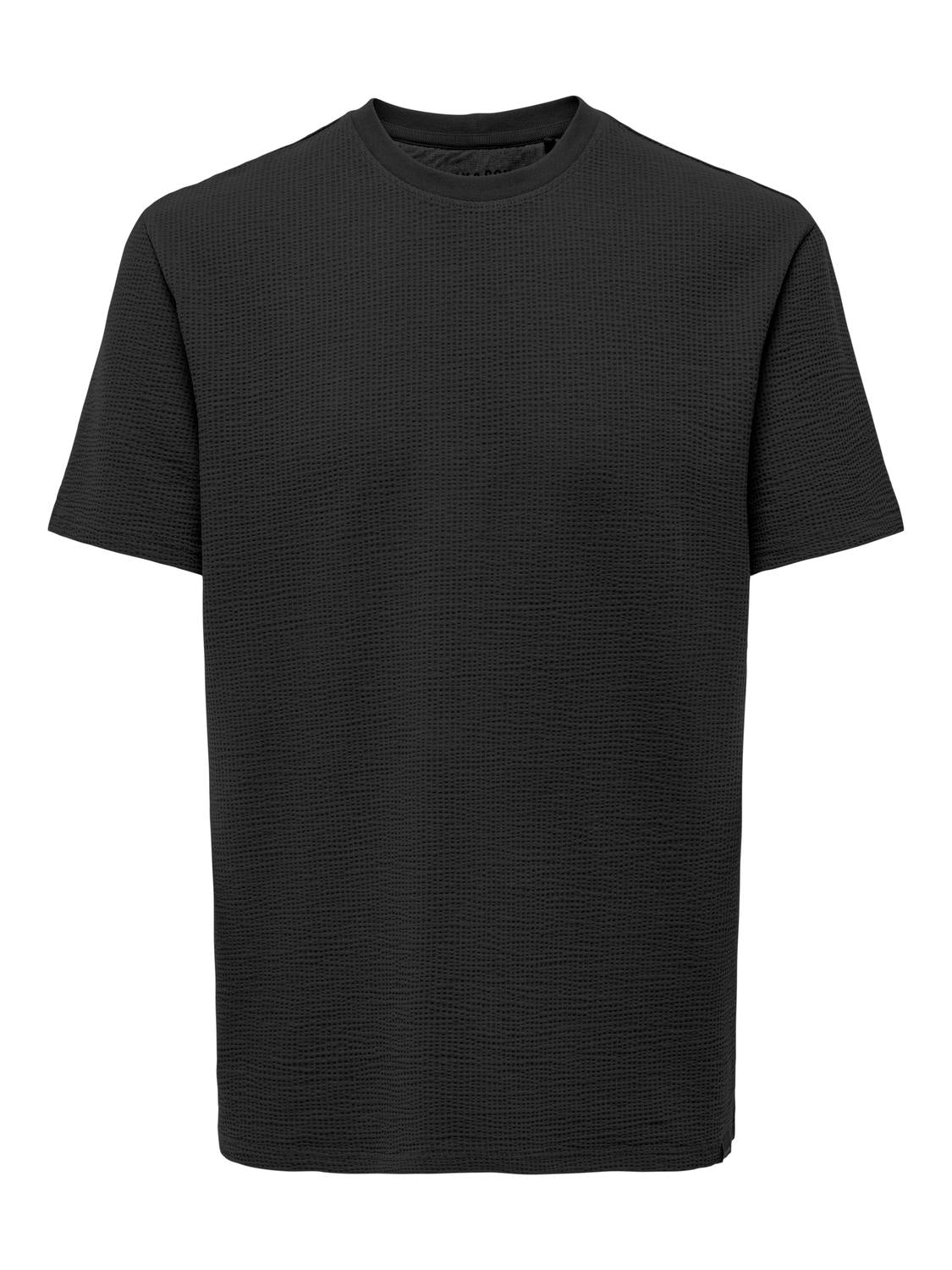only-and-sons-miesten-t-paita-k-kian-reg-seersucker-ss-tee-musta-1