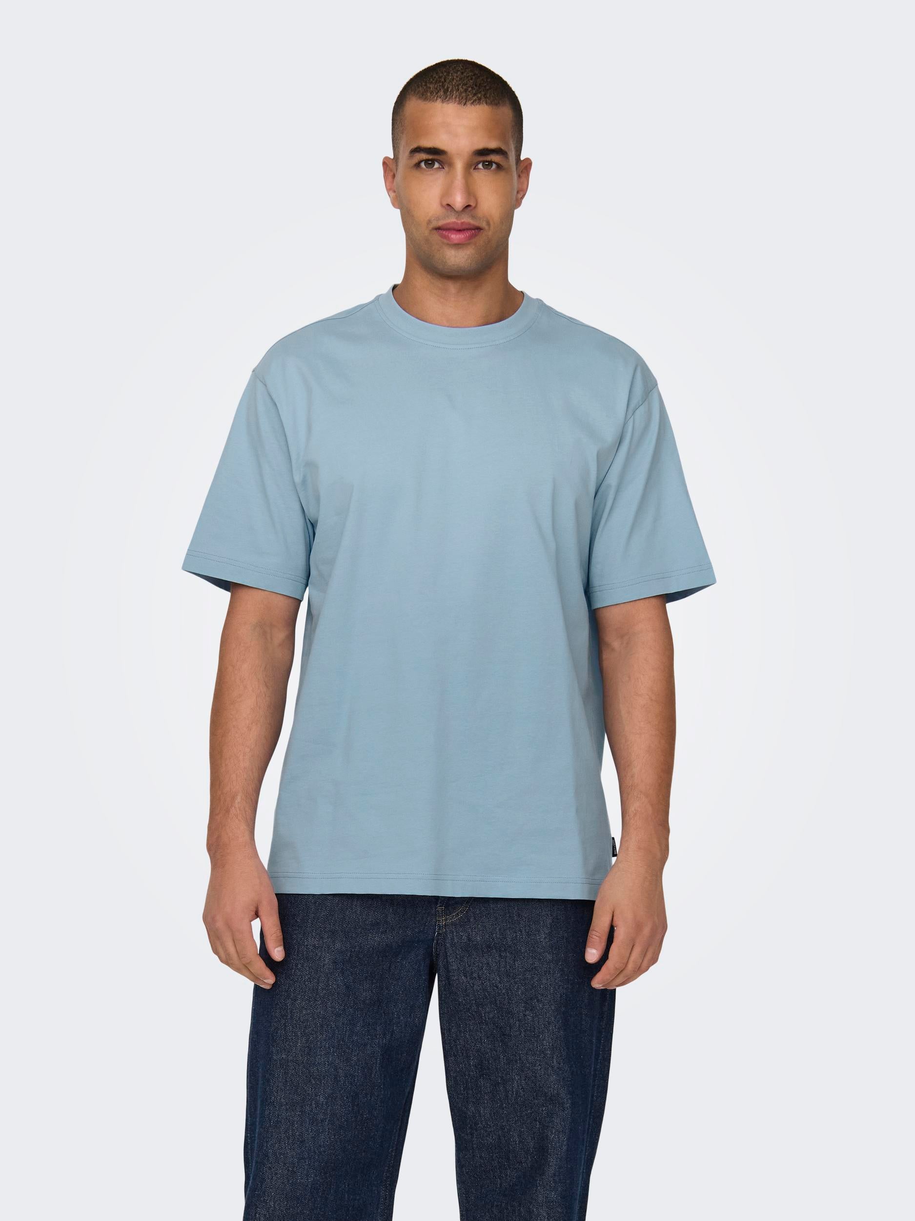 only-and-sons-miesten-t-paita-onsfred-rls-ss-tee-noos-vaaleansininen-1