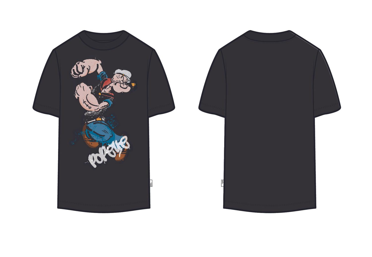 only-and-sons-miesten-t-paita-popeye-t-shirt-musta-1