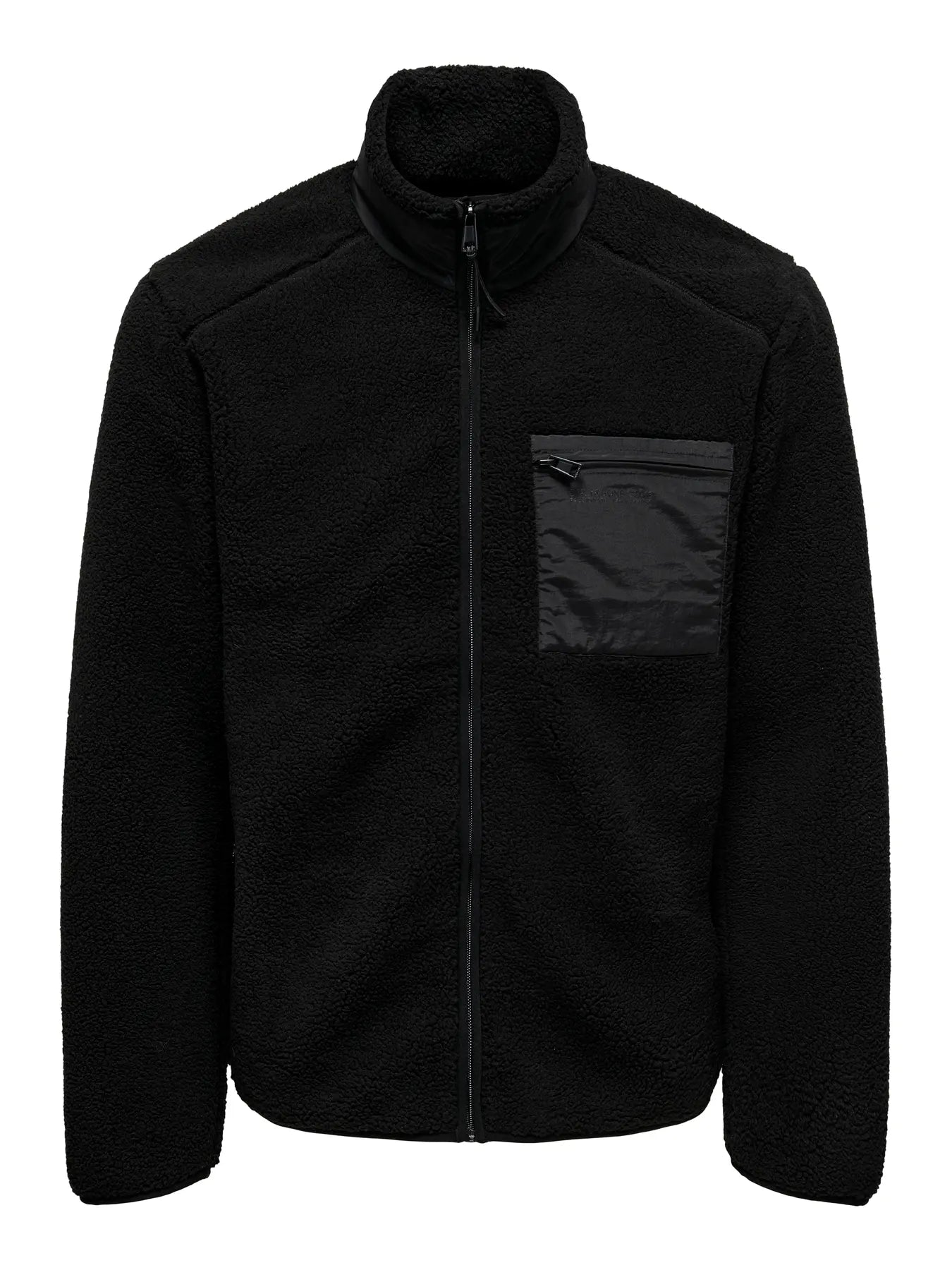 only-and-sons-miesten-teddytakki-dallas-sherpa-jacket-musta-3