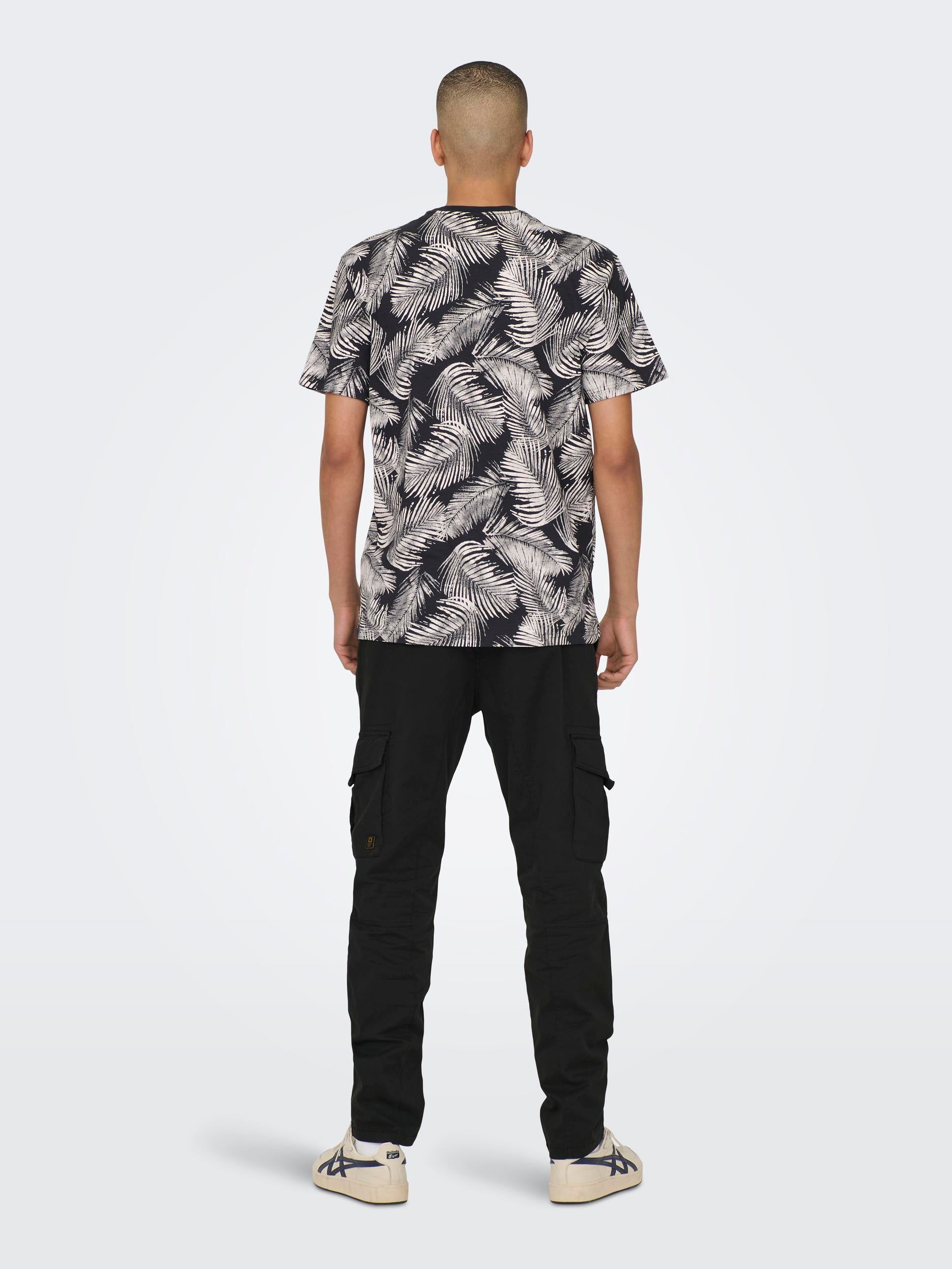 only-and-sons-t-paita-perry-reg-leaf-tummansininen-4