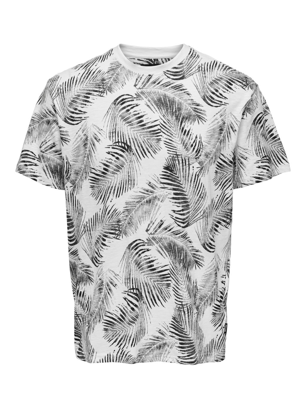 only-and-sons-t-paita-perry-reg-leaf-valkopohjainen-kuosi-3