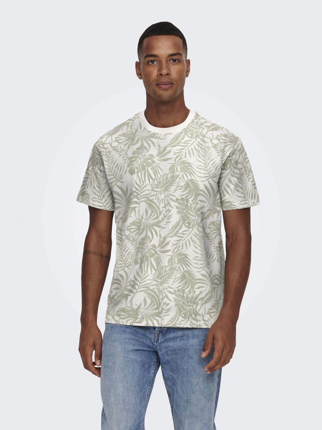 only-and-sons-t-paita-perry-reg-leaf-vihrea-1